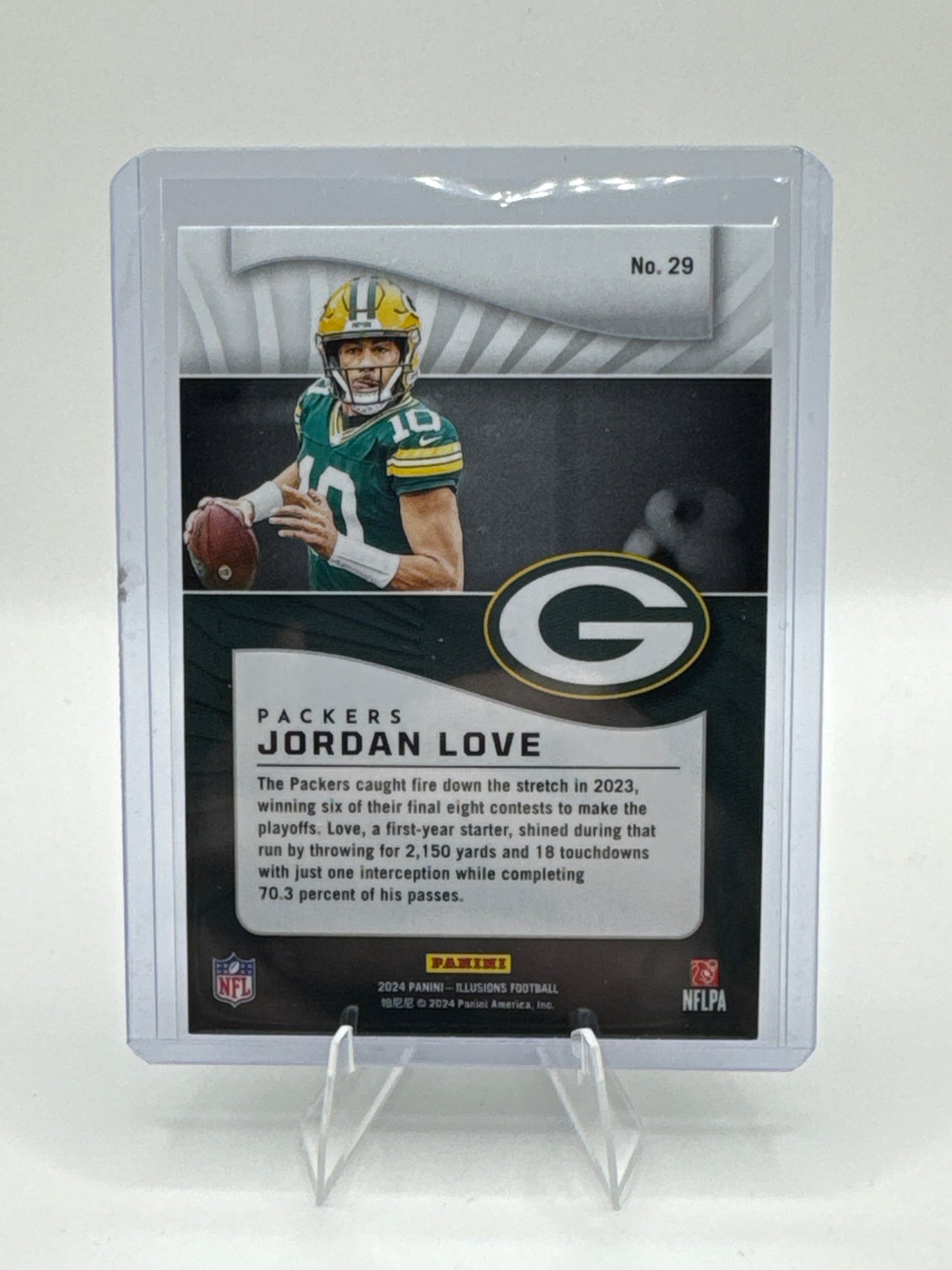 Jordan Love #29 Dots Trophy