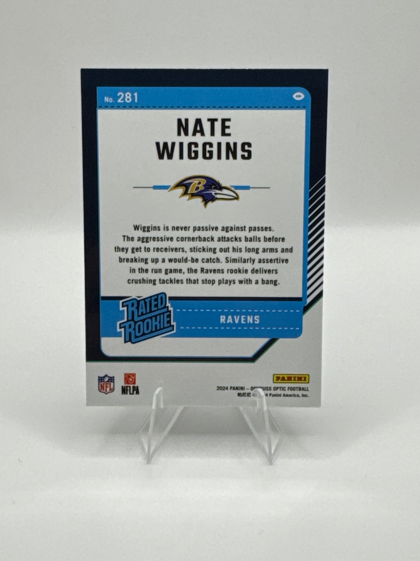 Nate Wiggins Rated Rookie #281