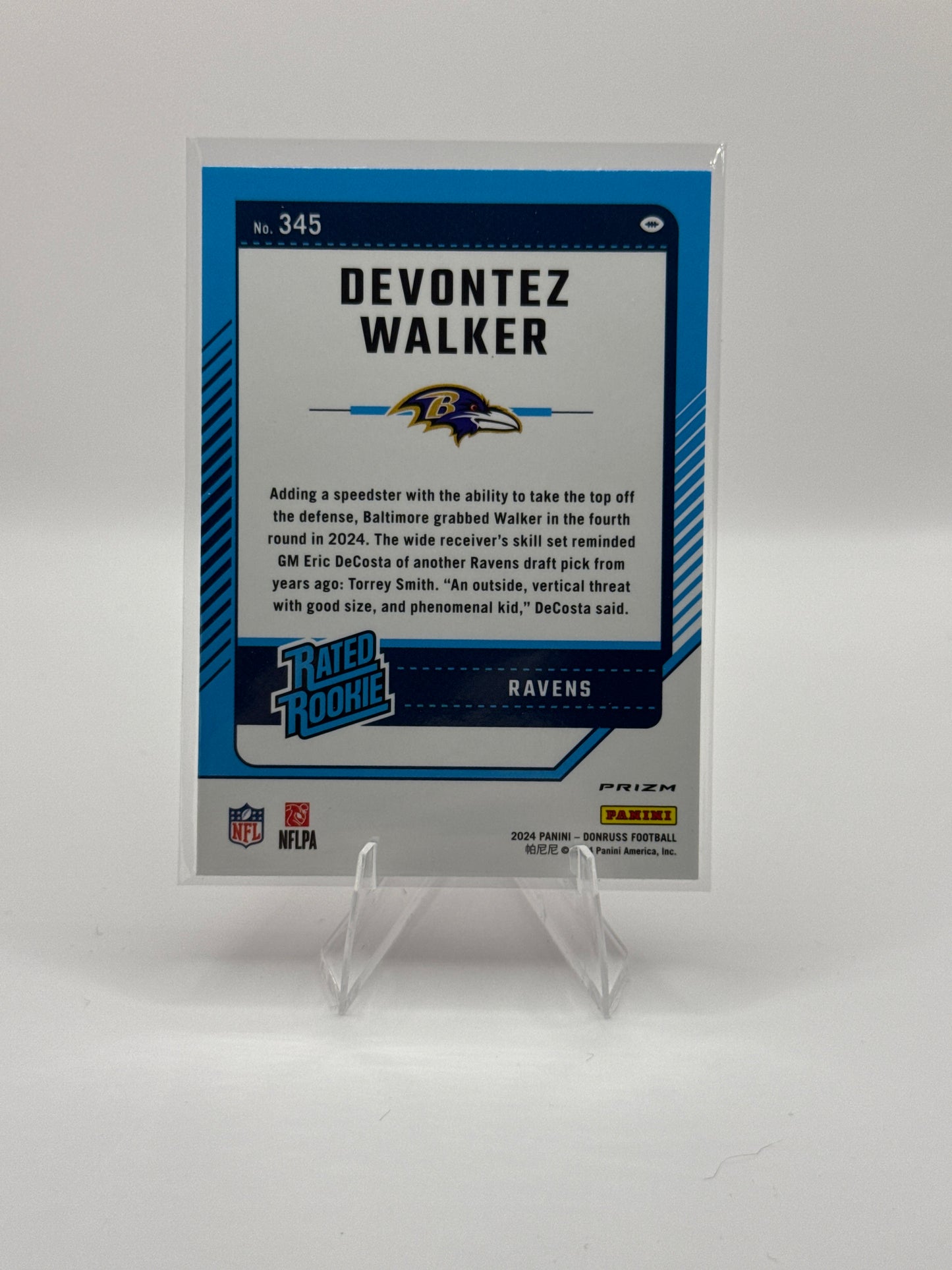 Devontez Walker Rated Rookie #345 Pink Holo