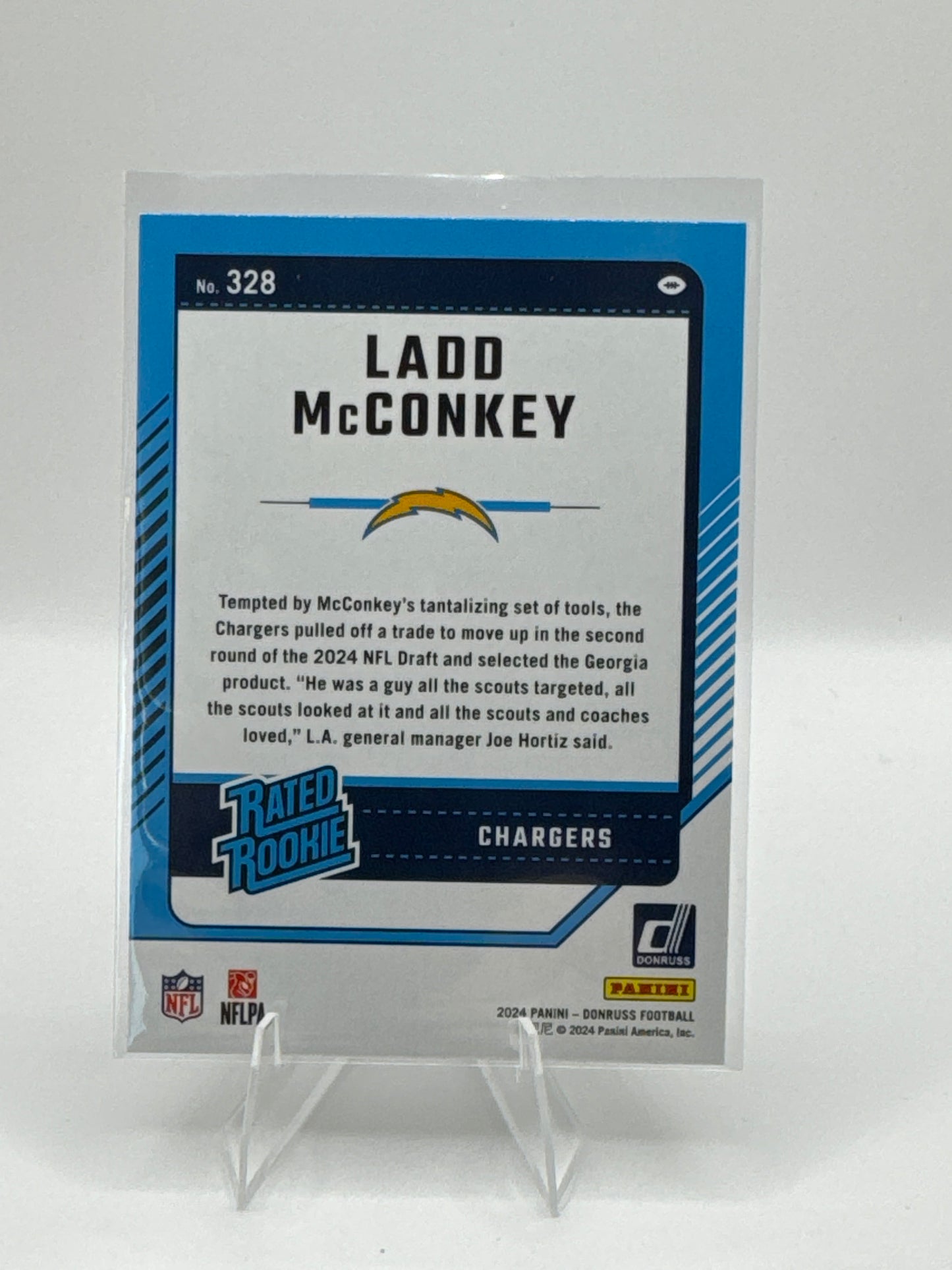 Ladd McConkey Rated Rookie #328