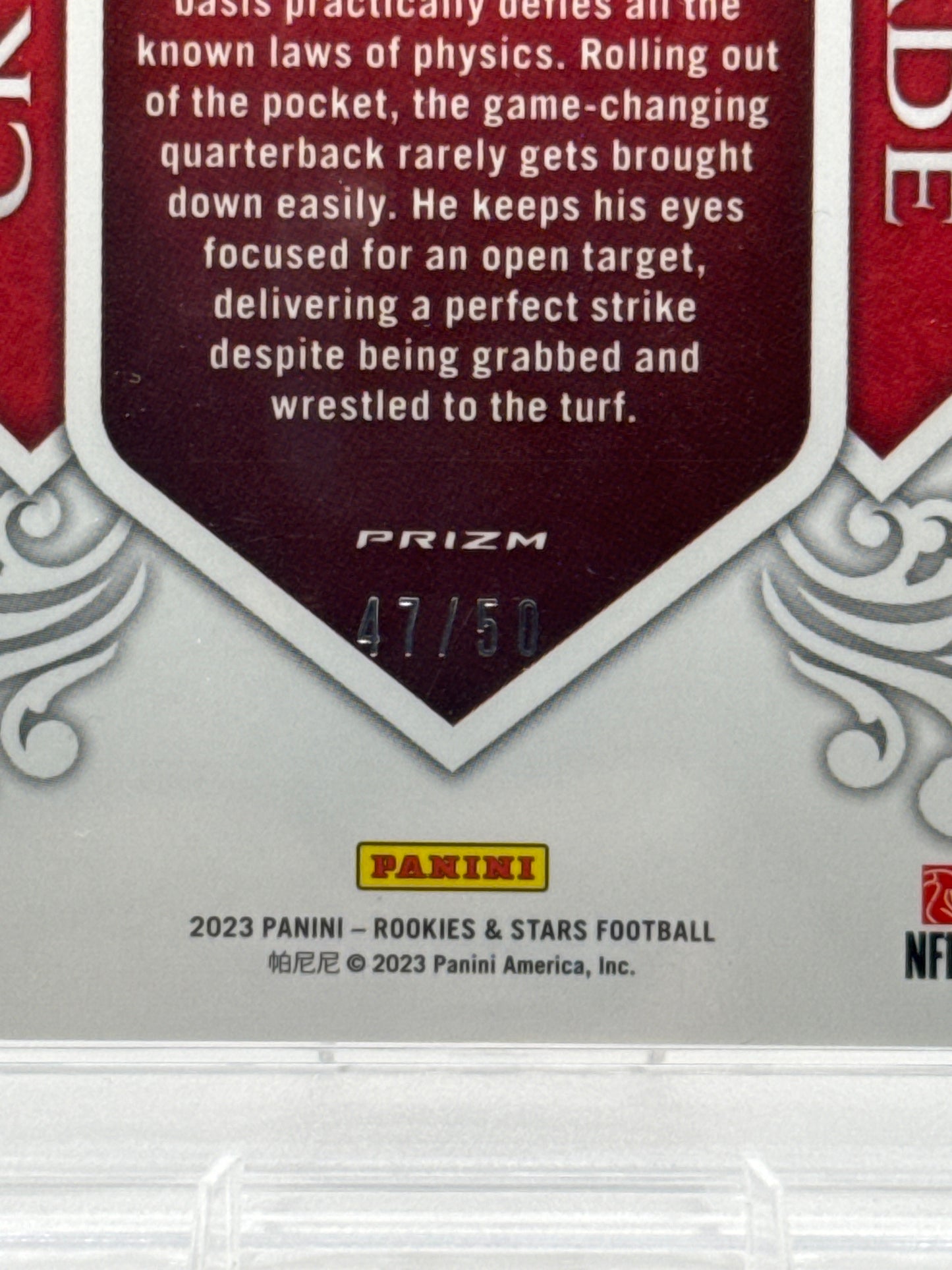 Patrick Mahomes #CR-15 Crusade - Blue 47/50 PSA Gem Mt 10!