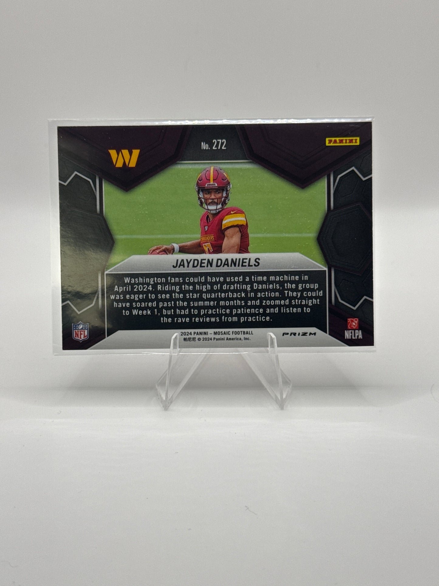 Jayden Daniels (Rookie) #272 NFL Debut Silver