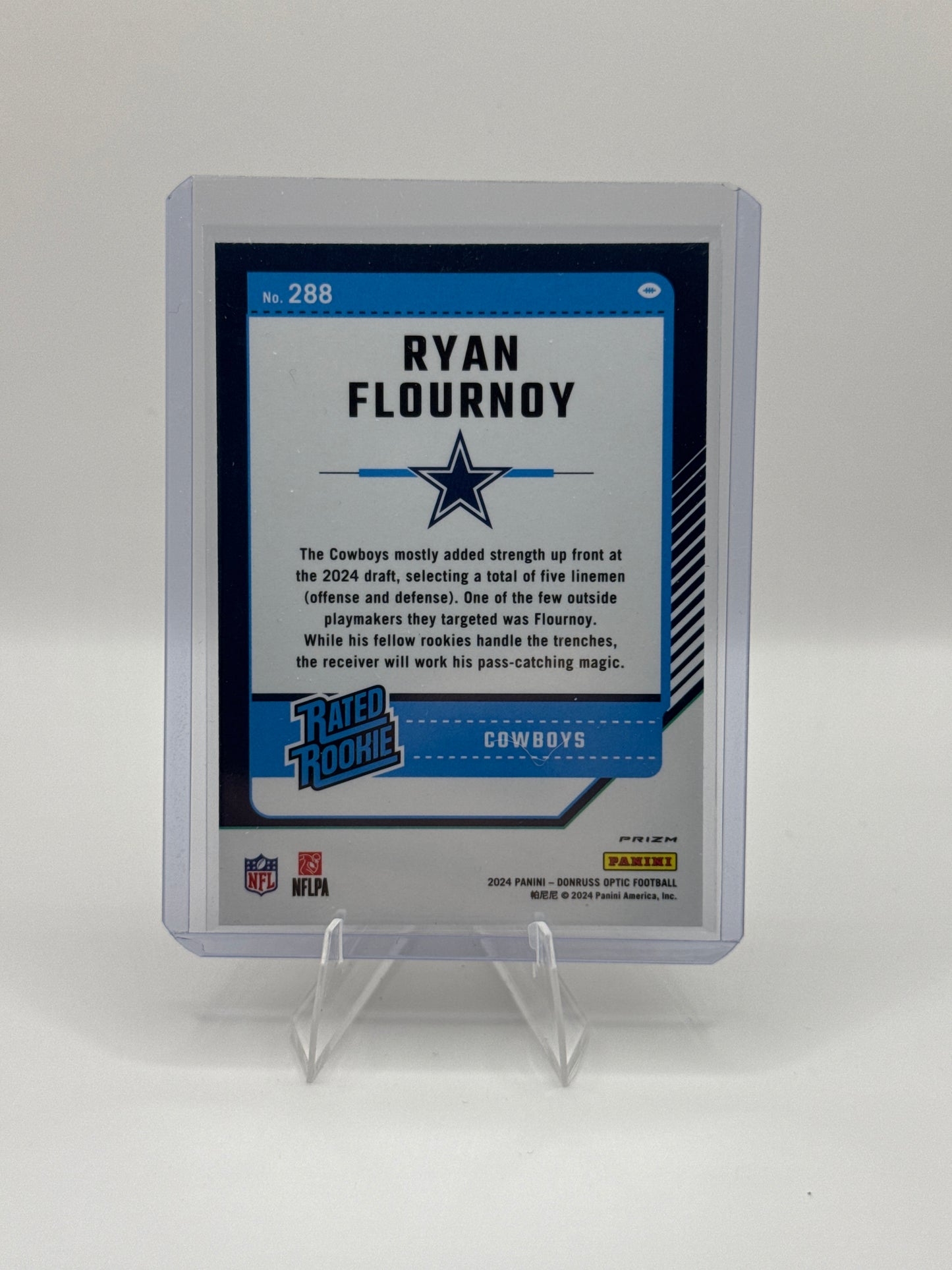 Ryan Flournoy Rated Rookie #288 Red Mojo