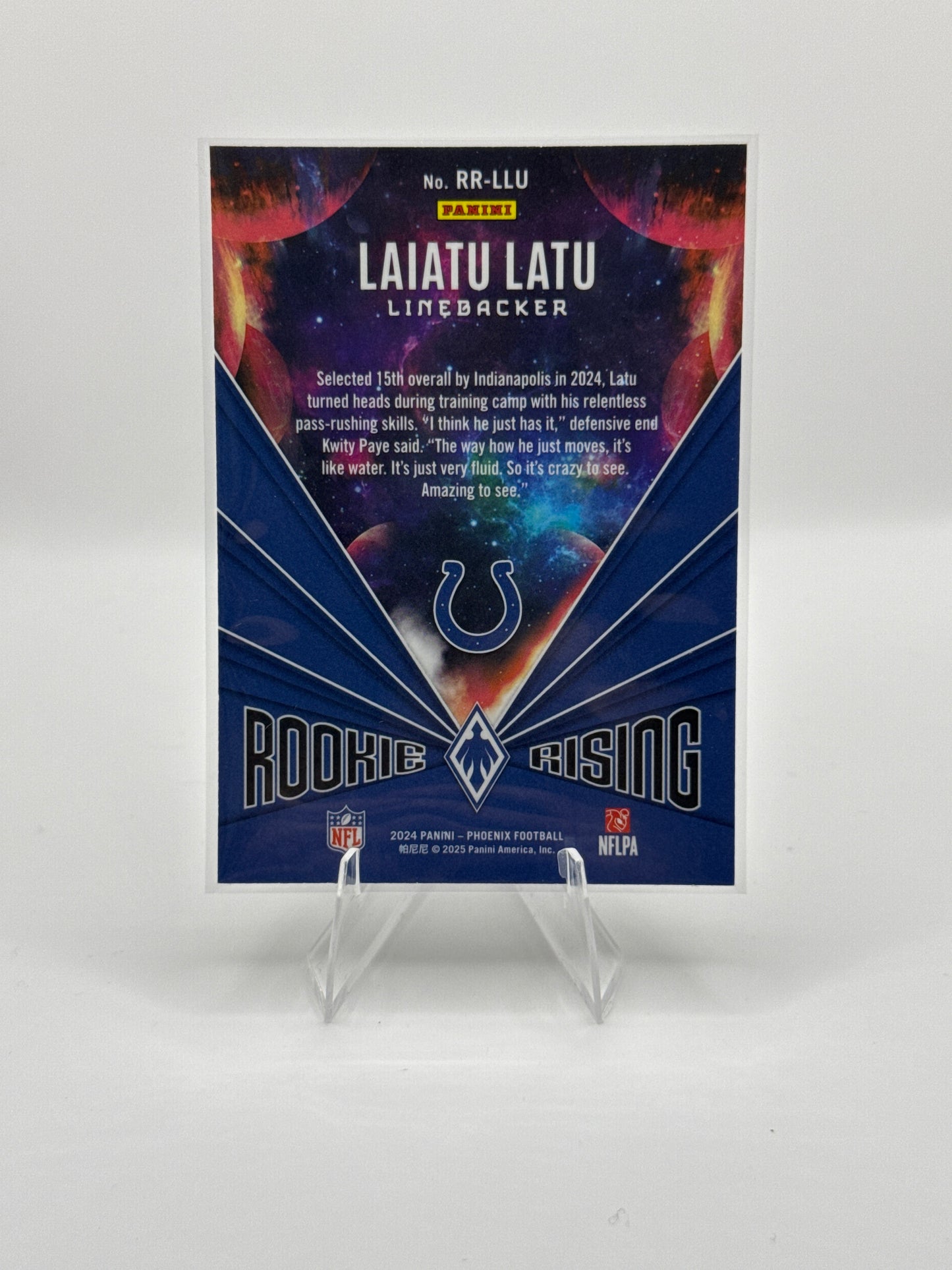 Laiatu Latu #RR-LLU Rookie Rising Hyper
