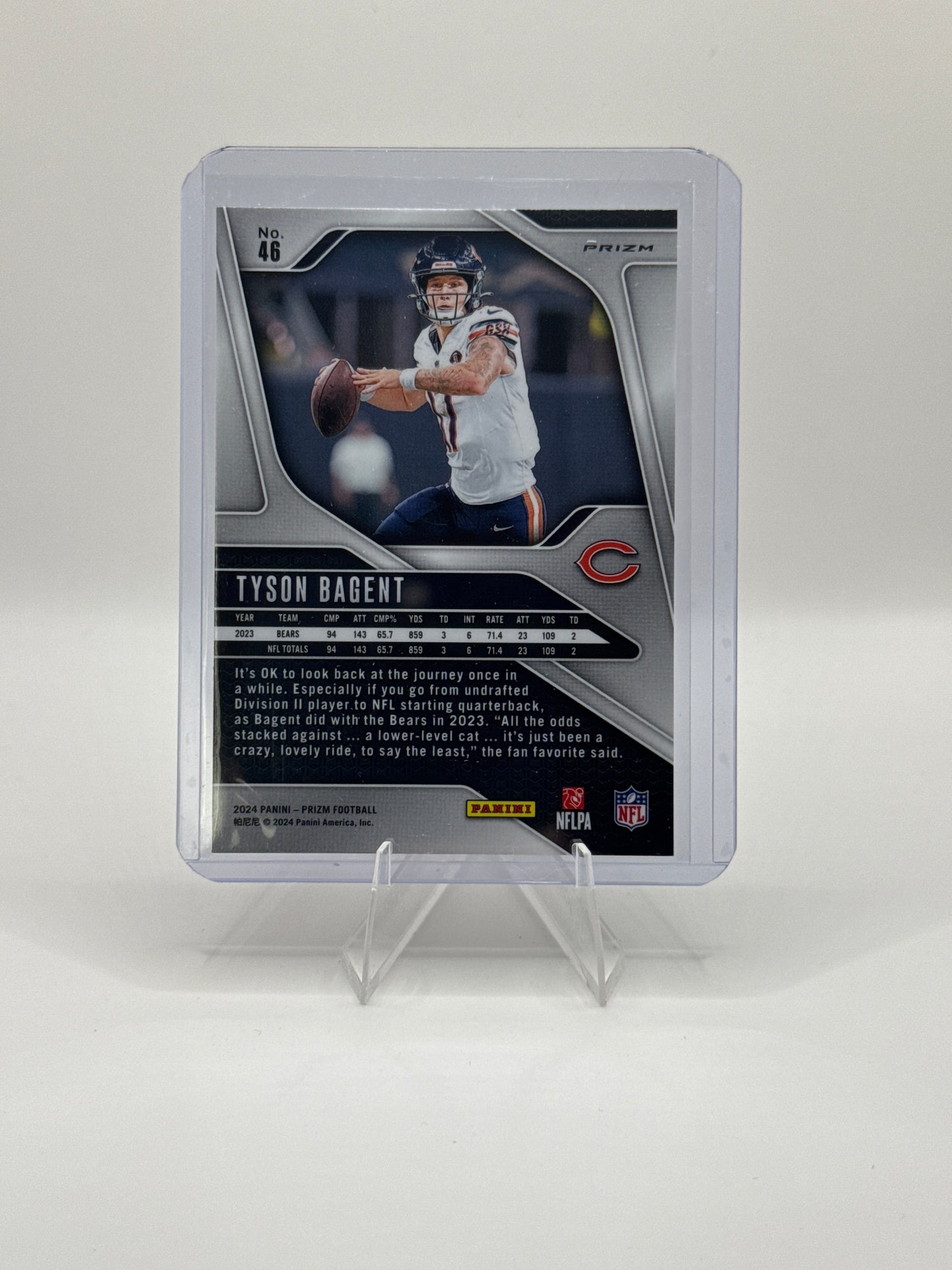 Tyson Bagnet #46 Pink Hyper