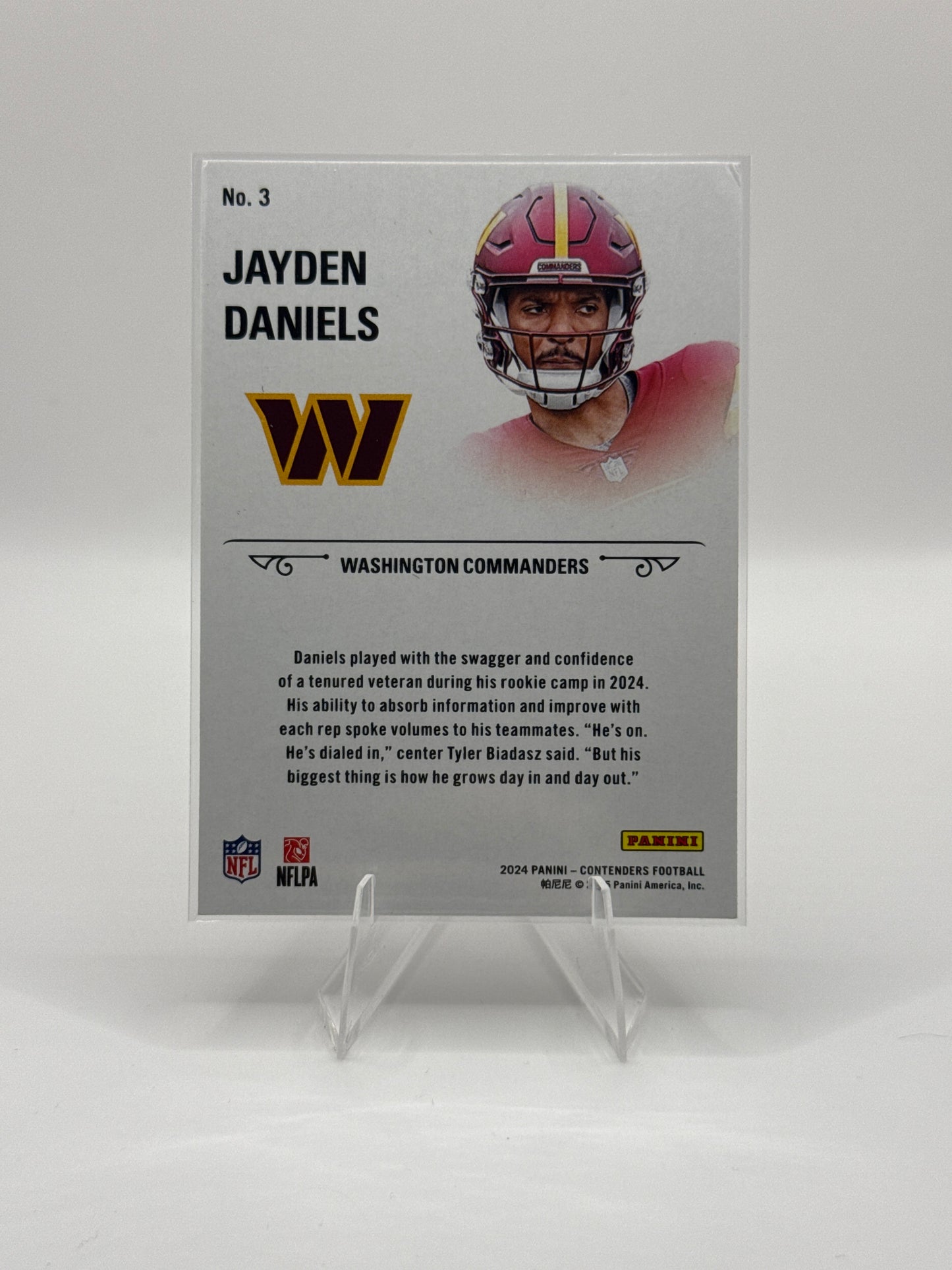 Jayden Daniels #3 Rookie Stallions