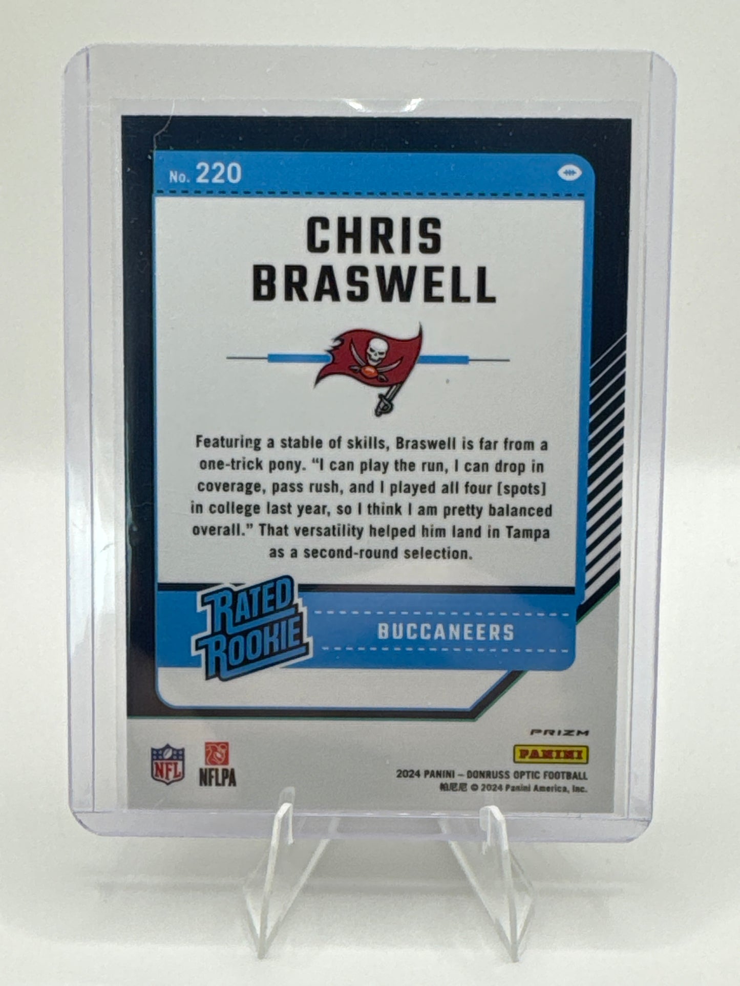 Chris Braswell (Rated Rookie) #220 Purple Scope