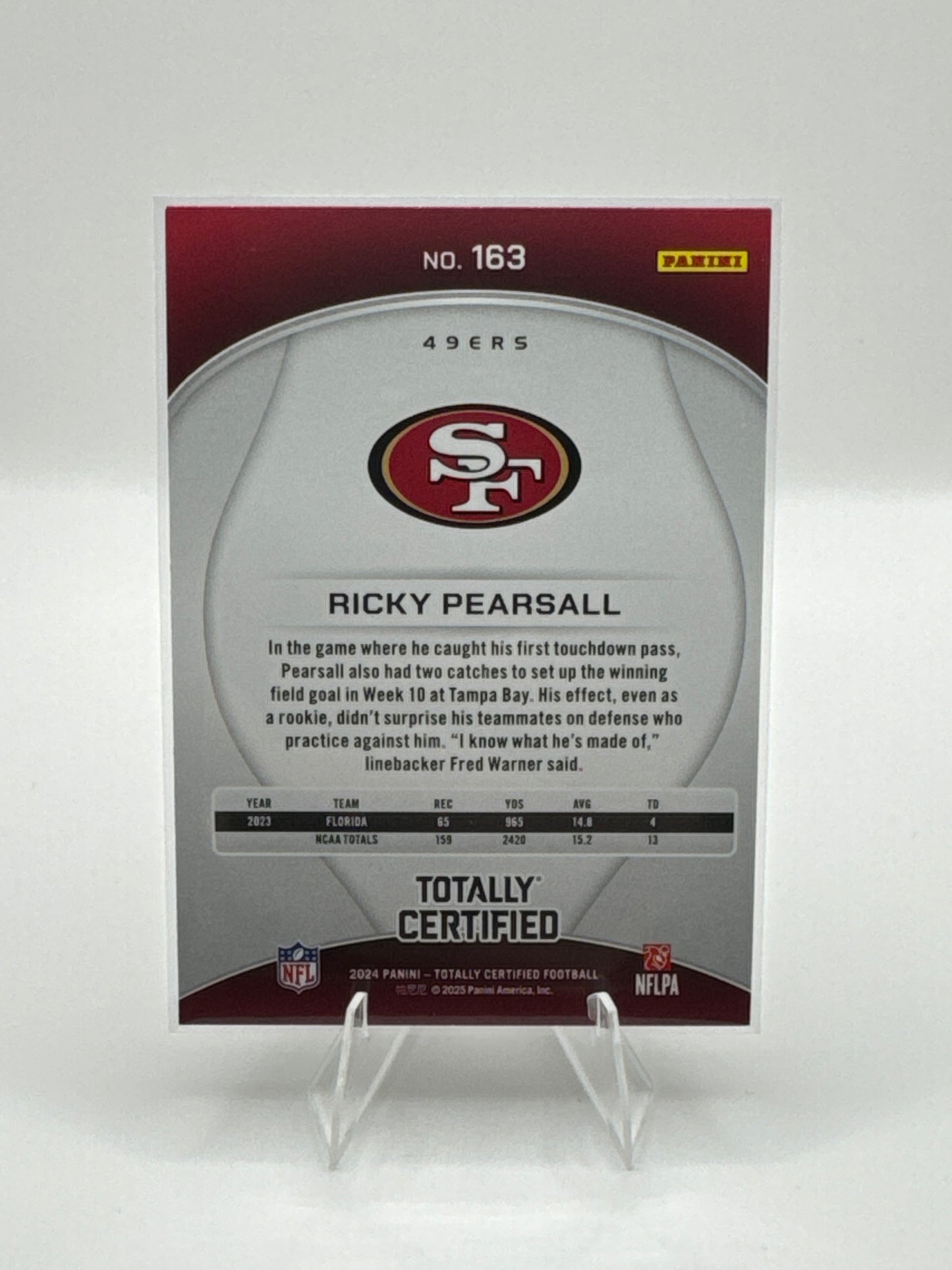 Ricky Pearsall (Rookie) #163