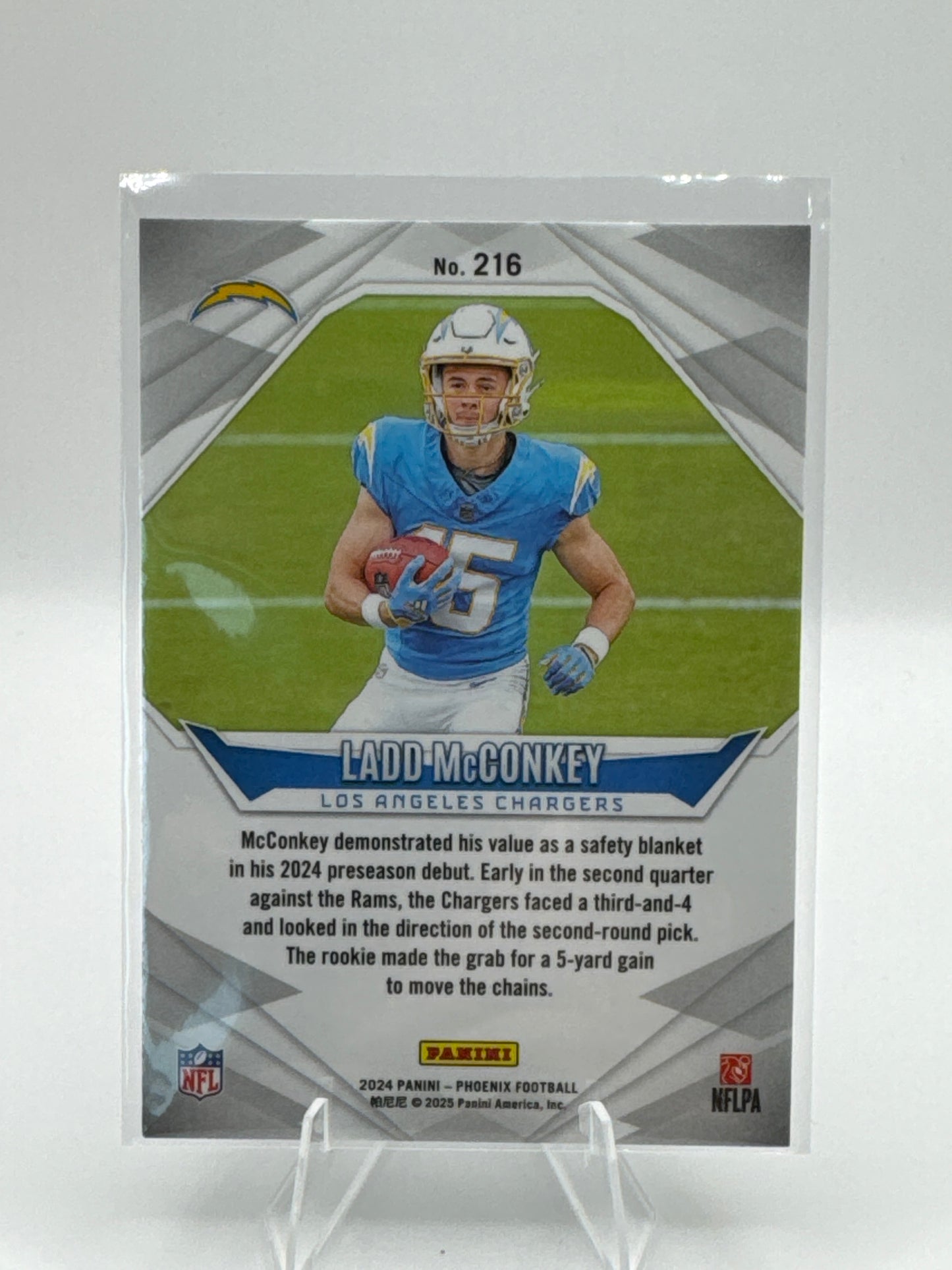 Ladd McConkey Rookie #216 Phoenix