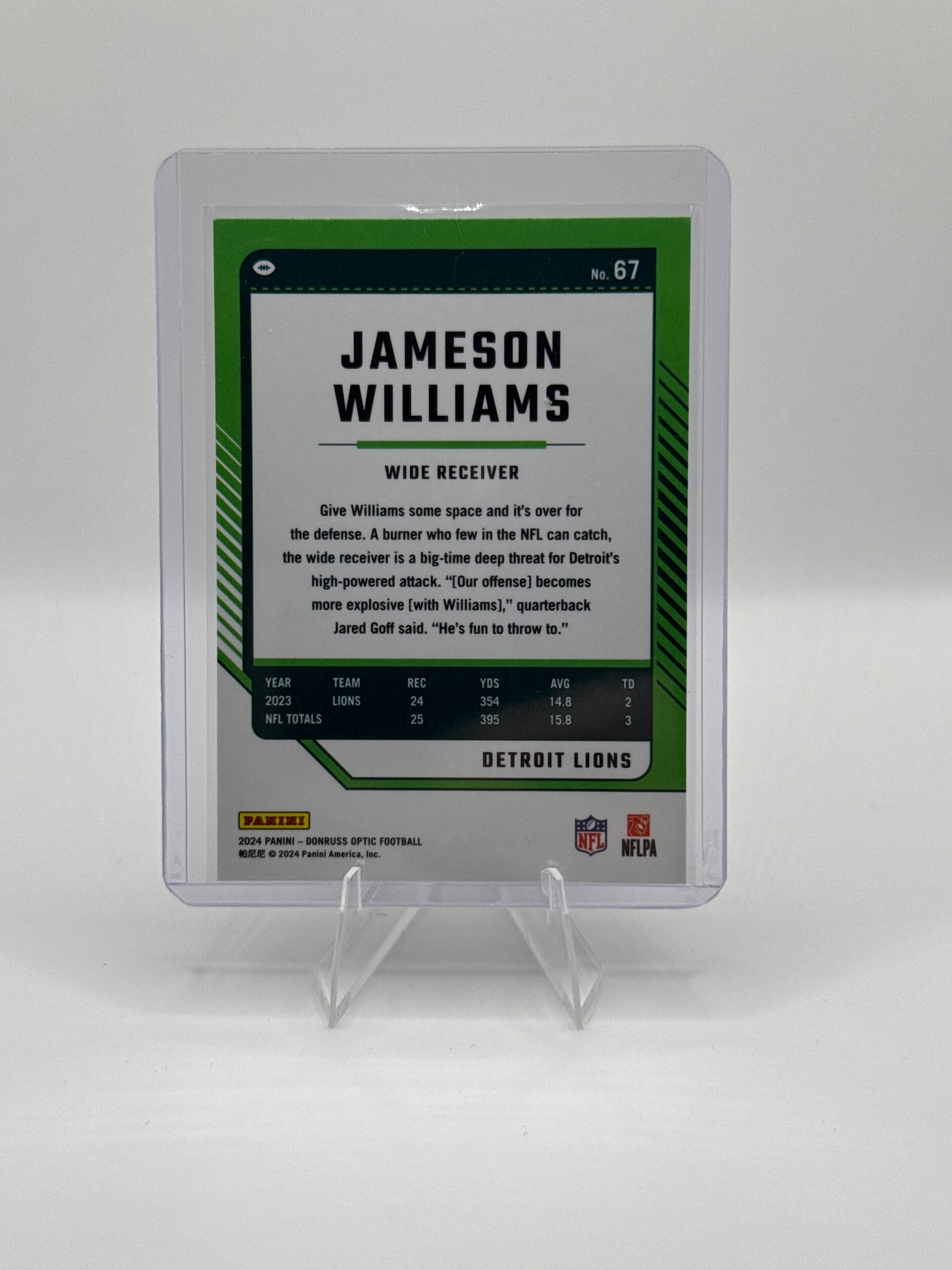 Jameson Williams #67