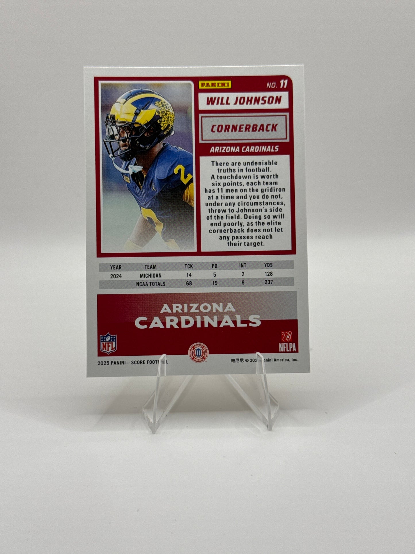 Will Johnson (Rookie) #11 Trick or Treat