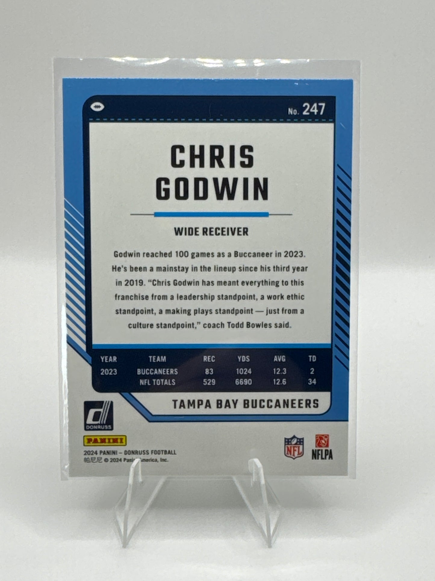 Chris Godwin Press Proof Green