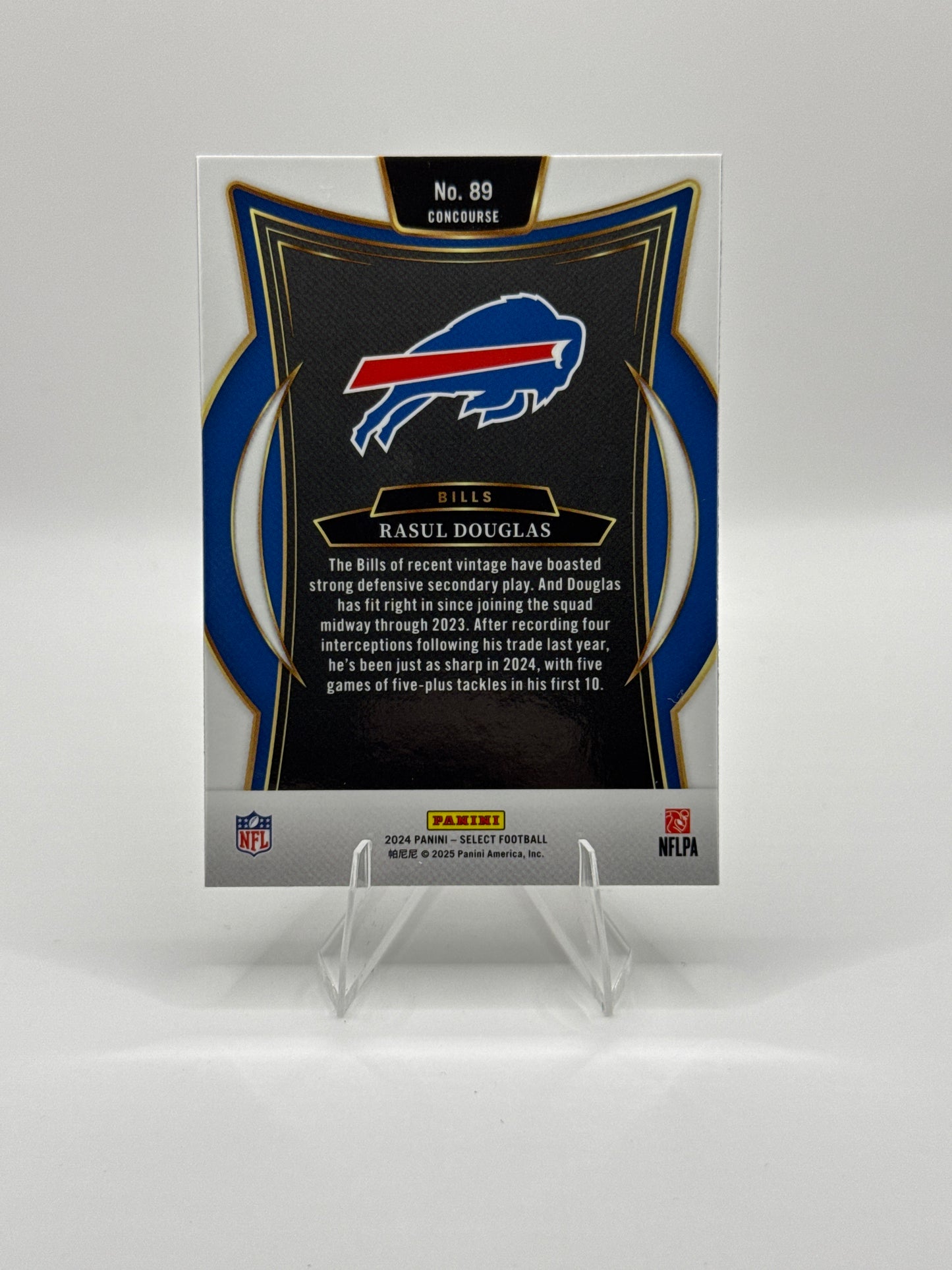 Rasul Douglas #89 Concourse Level 2024 Panini - Select Football