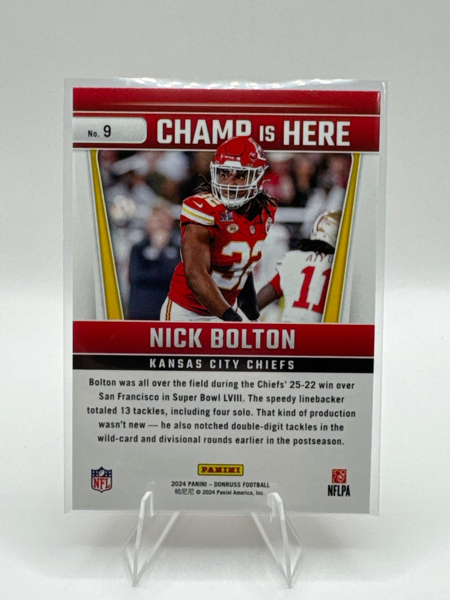 Nick Bolton #9 Champ Is Here