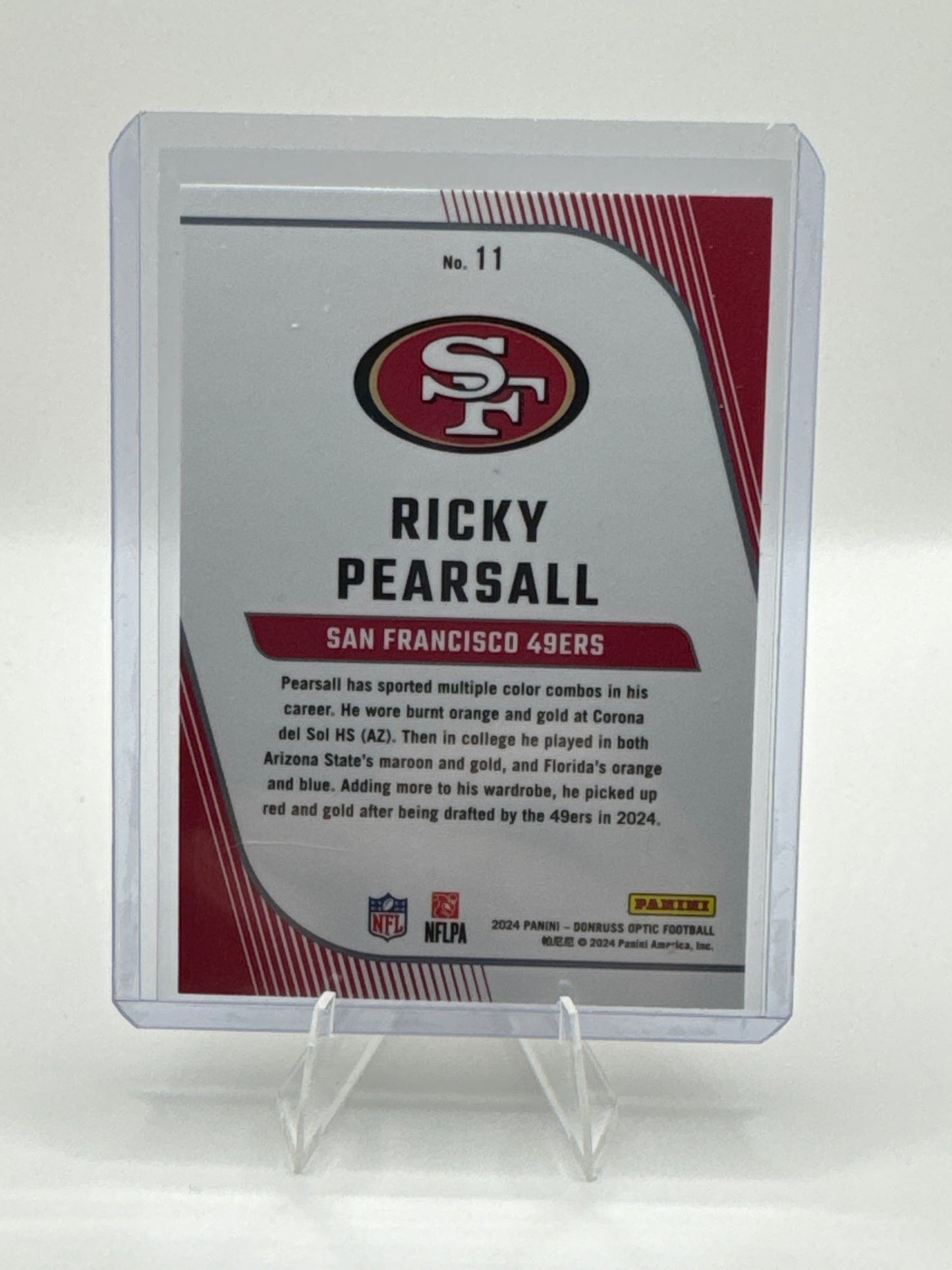 Ricky Pearsall #11 Primary Colors (Rookie)