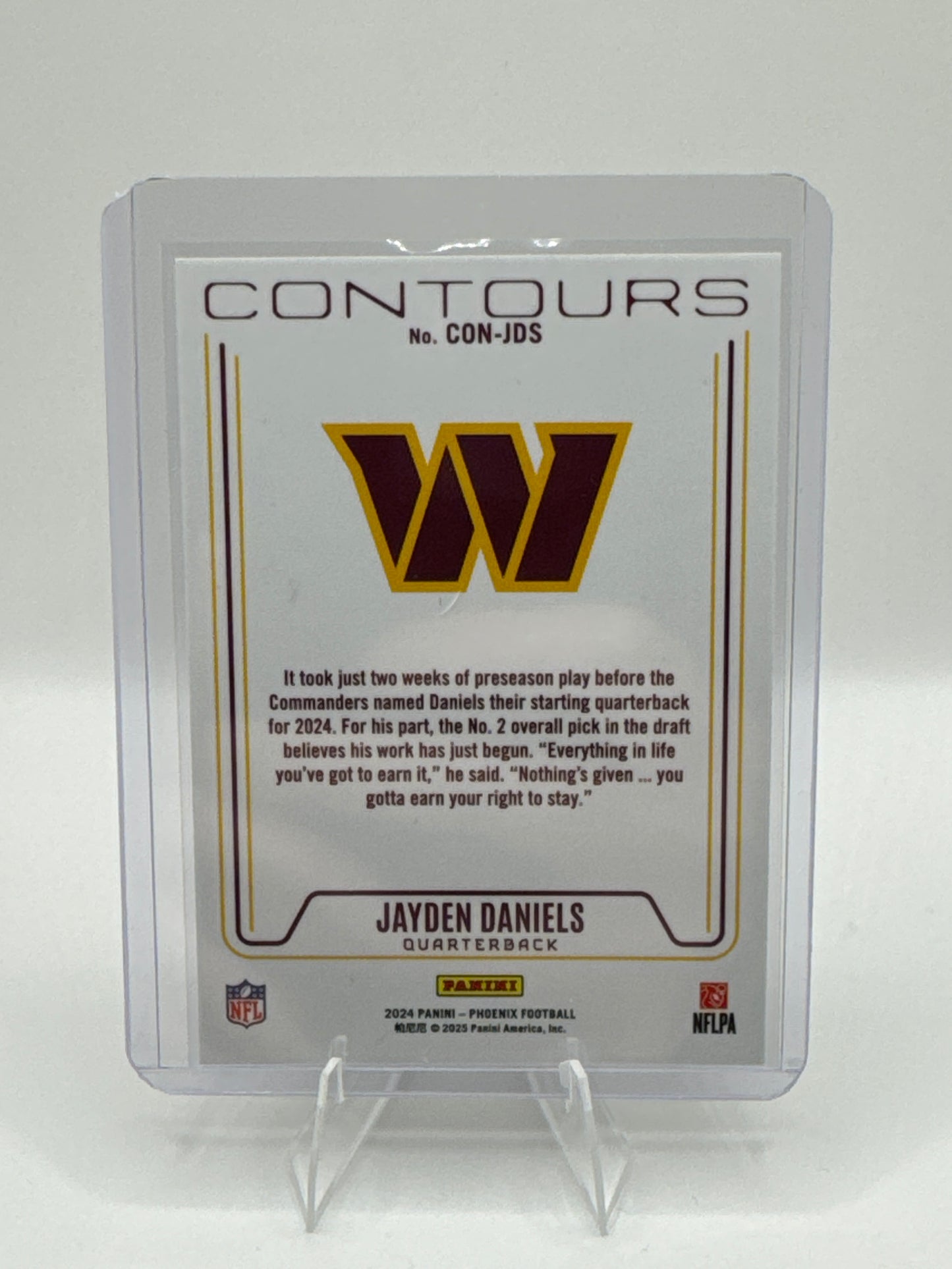 Jayden Daniels (Rookie) Contours #CON-JDS