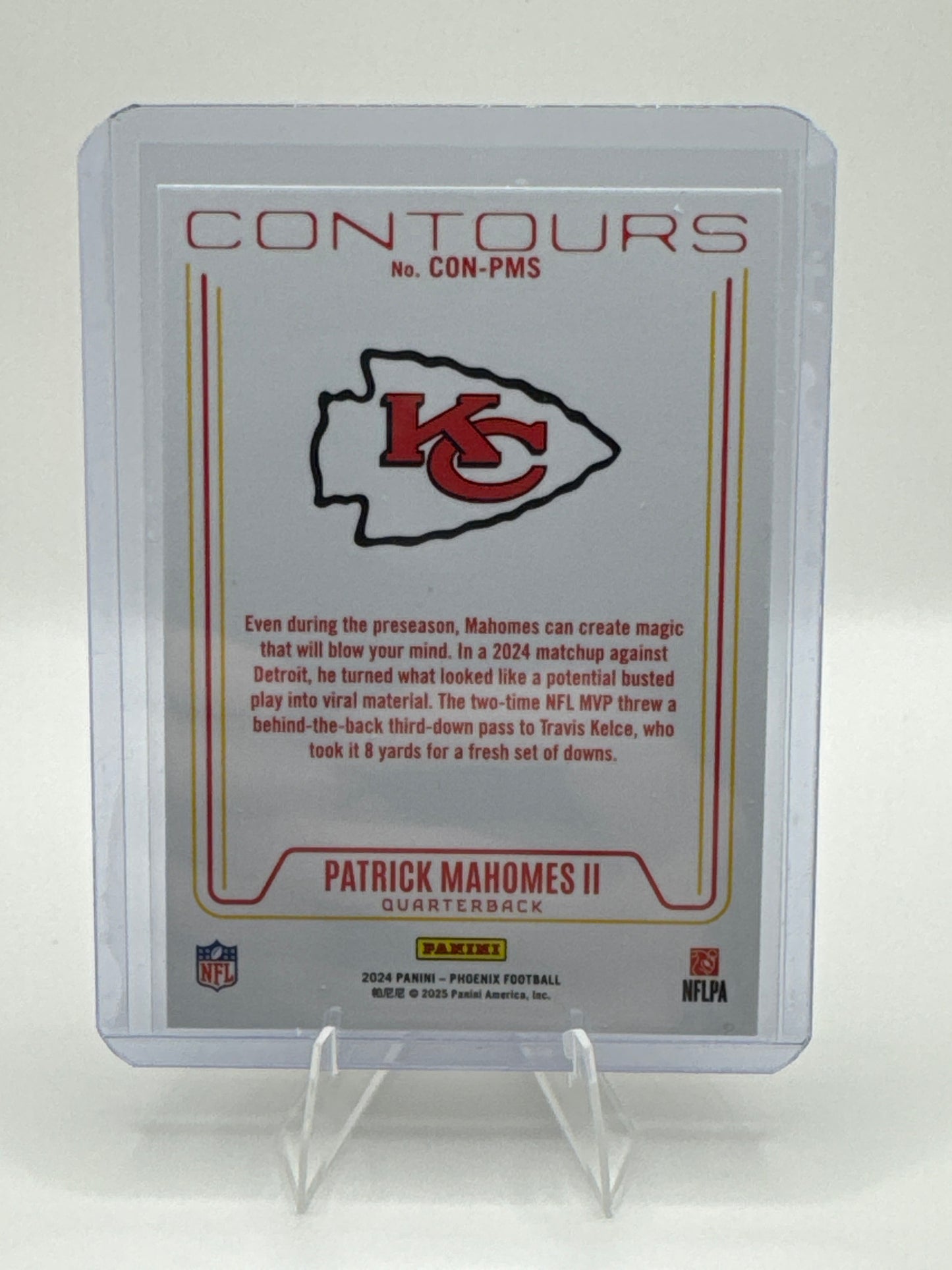 Patrick Mahomes Contour #CON-PMS