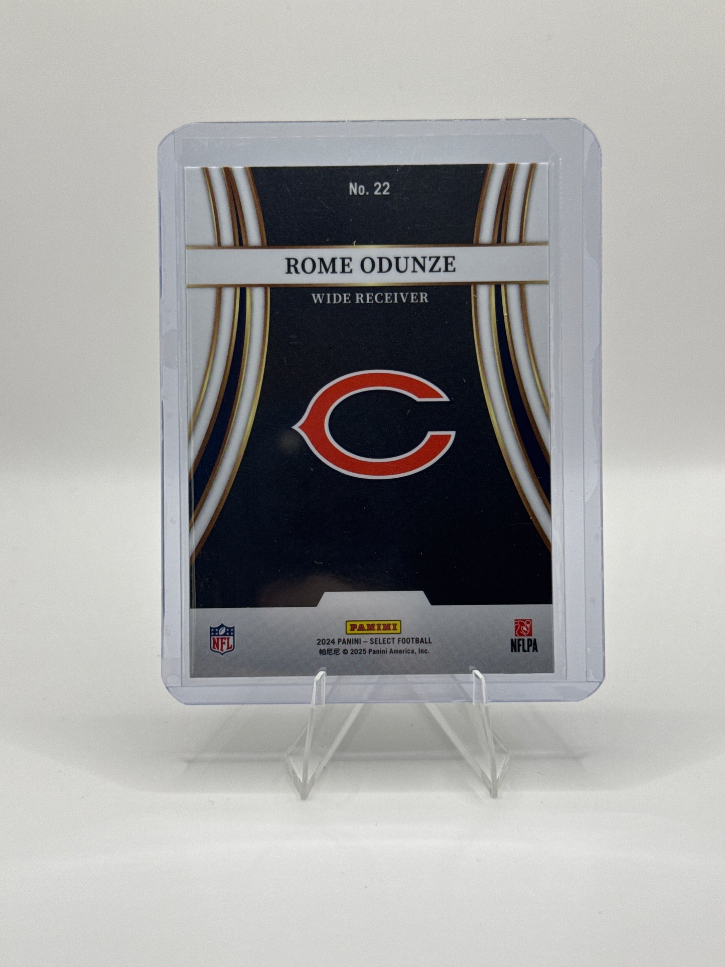 Rome Odunze (Rookie) #22 Turbocharged 2024 Panini - Select Football