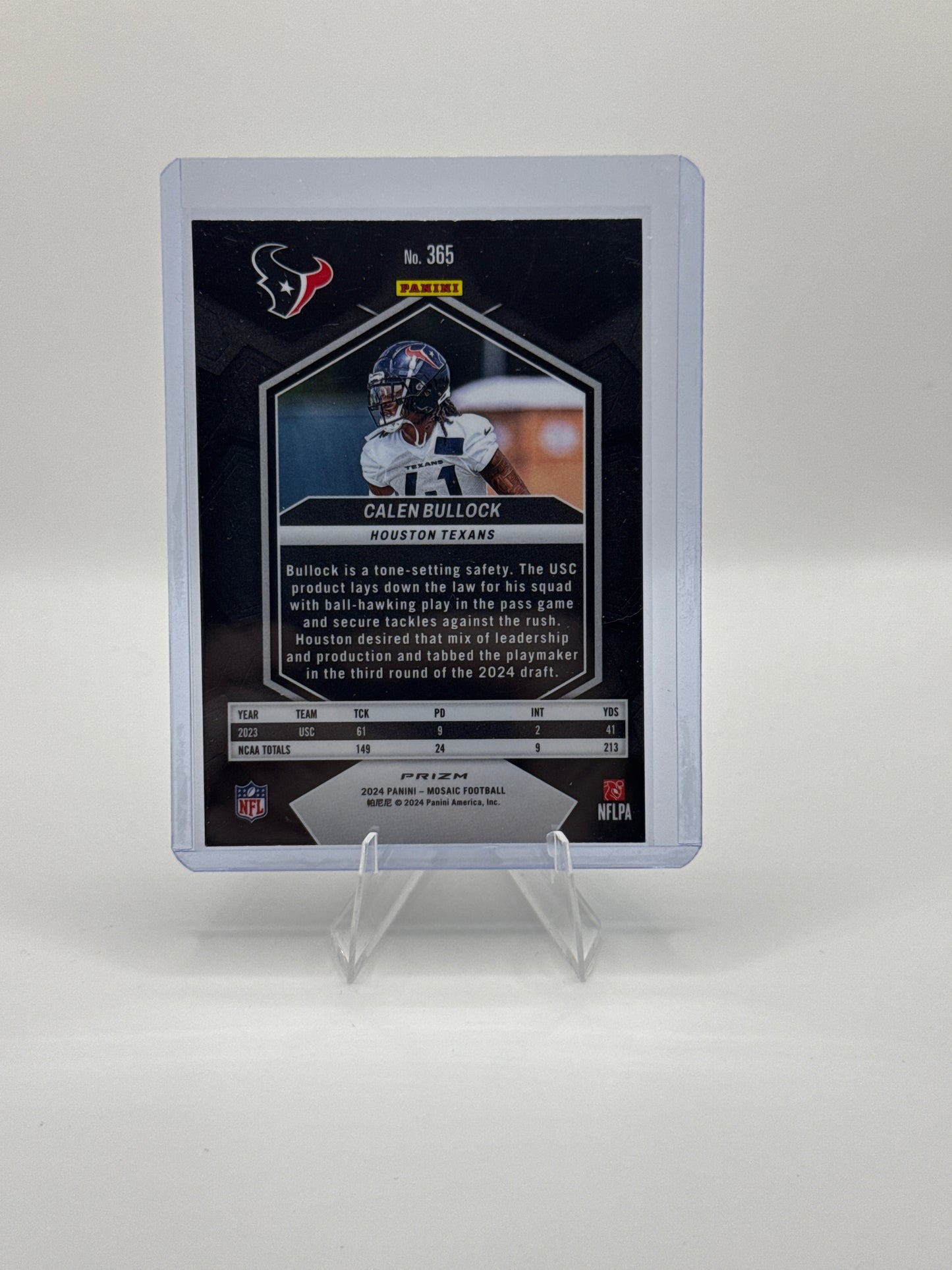 Calen Bullock (Rookie) #365 Silver