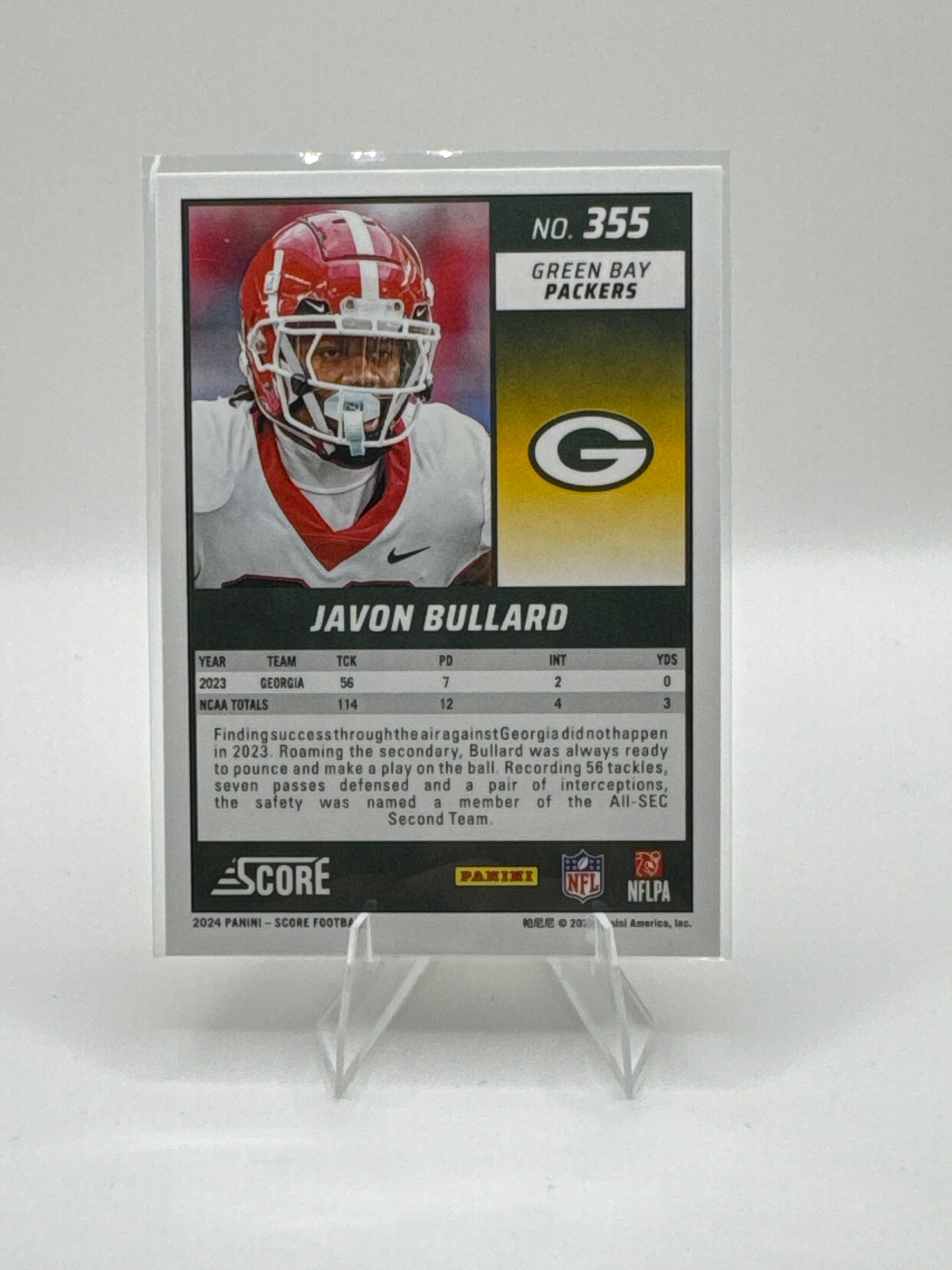 Javon Bullard (Rookie) #355