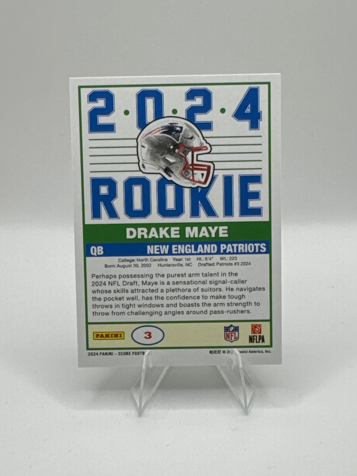 Drake Maye (Rookie) #3