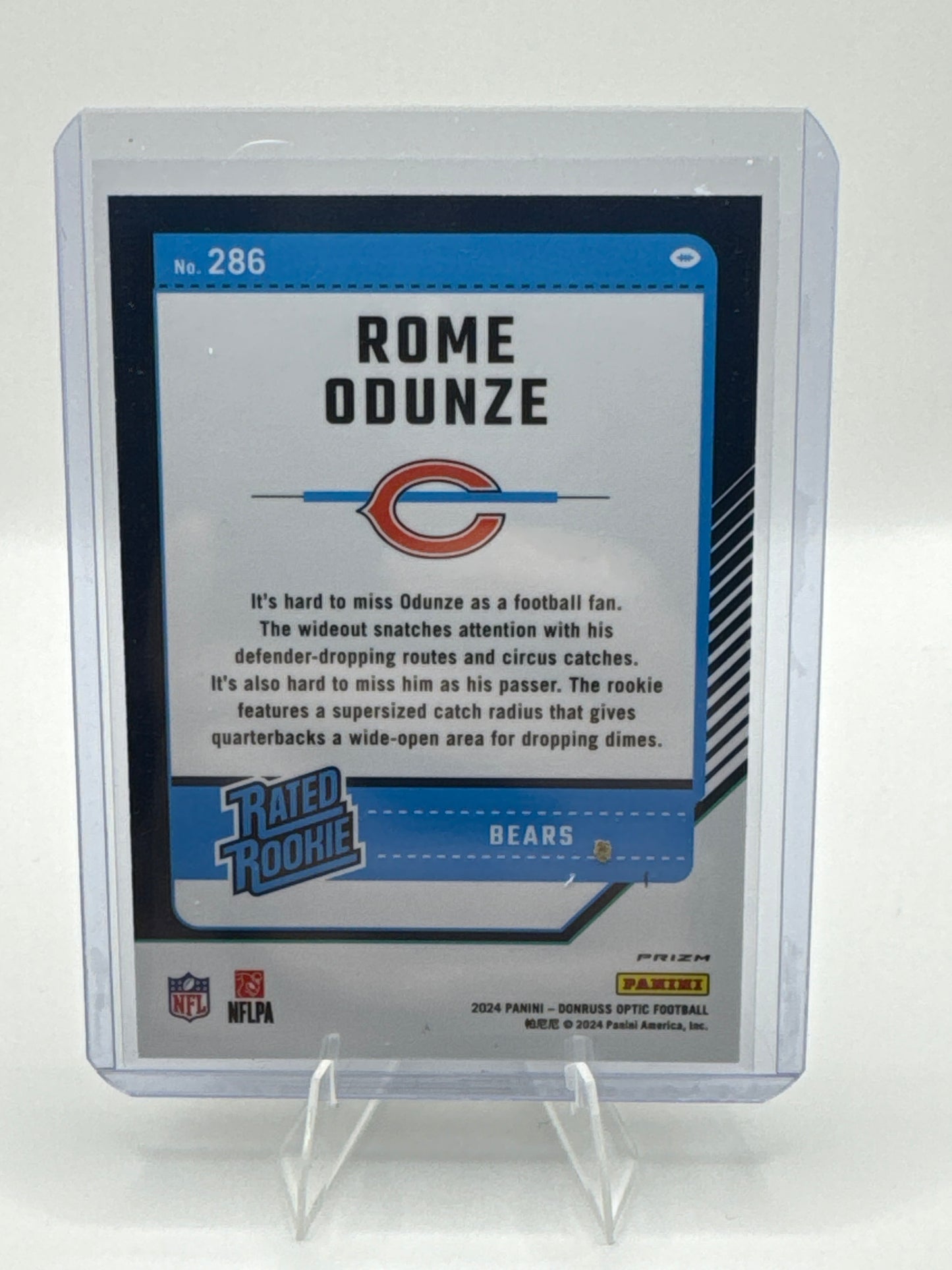 Rome Odunze (Rated Rookie) Purple Shock