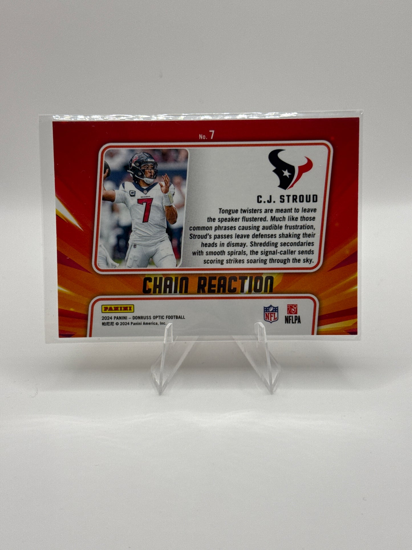 C.J. Stroud #7 Chain Reaction