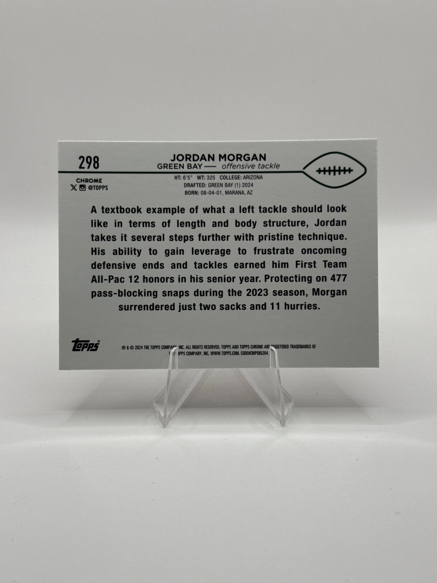 Jordan Morgan (Rookie) #298 Pink 045/399