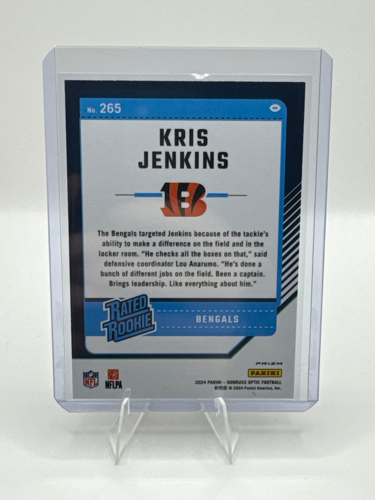 Kris Jenkins (Rated Rookie) Holo