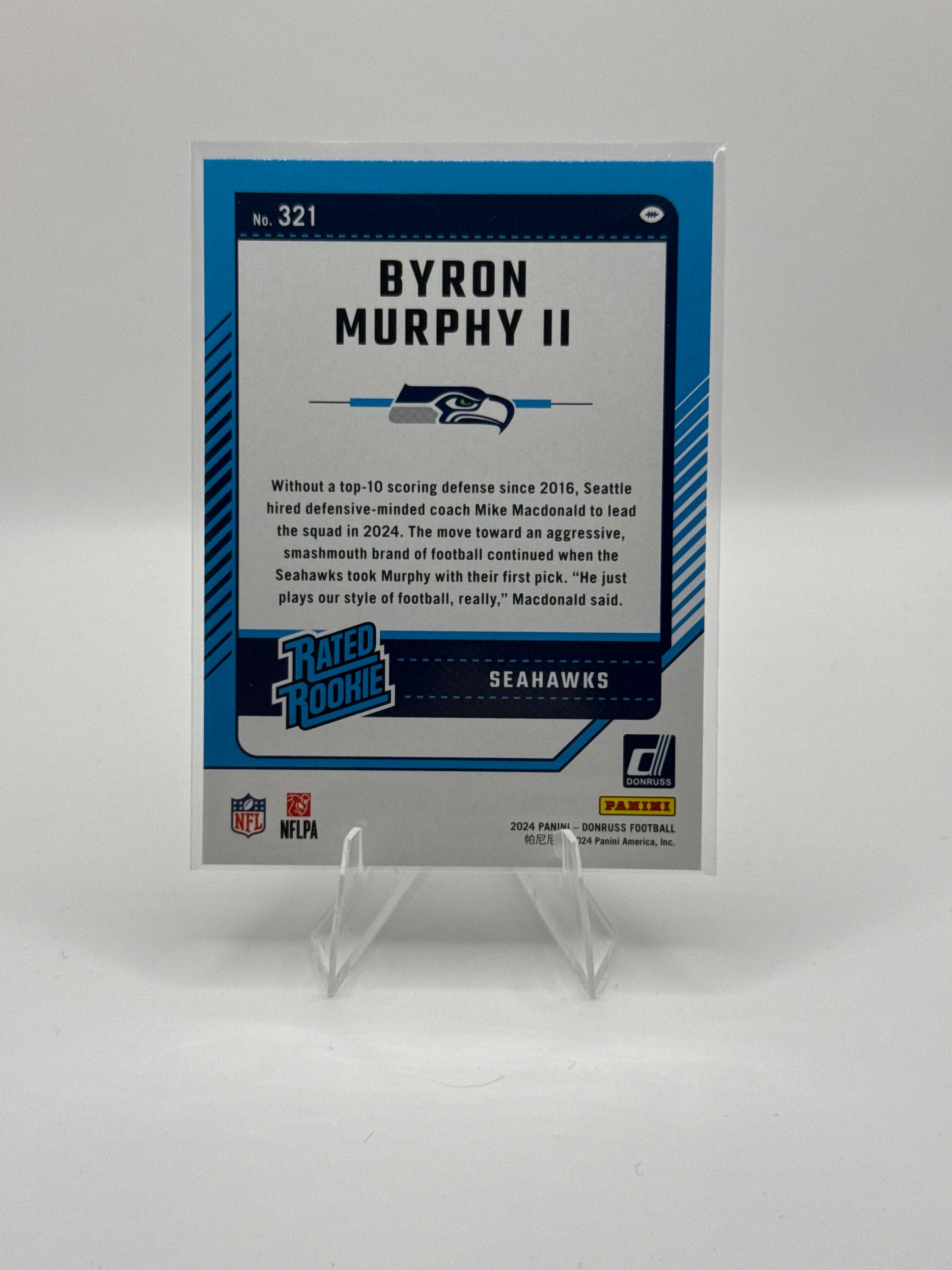 Byron Murphy II Rated Rookie #321