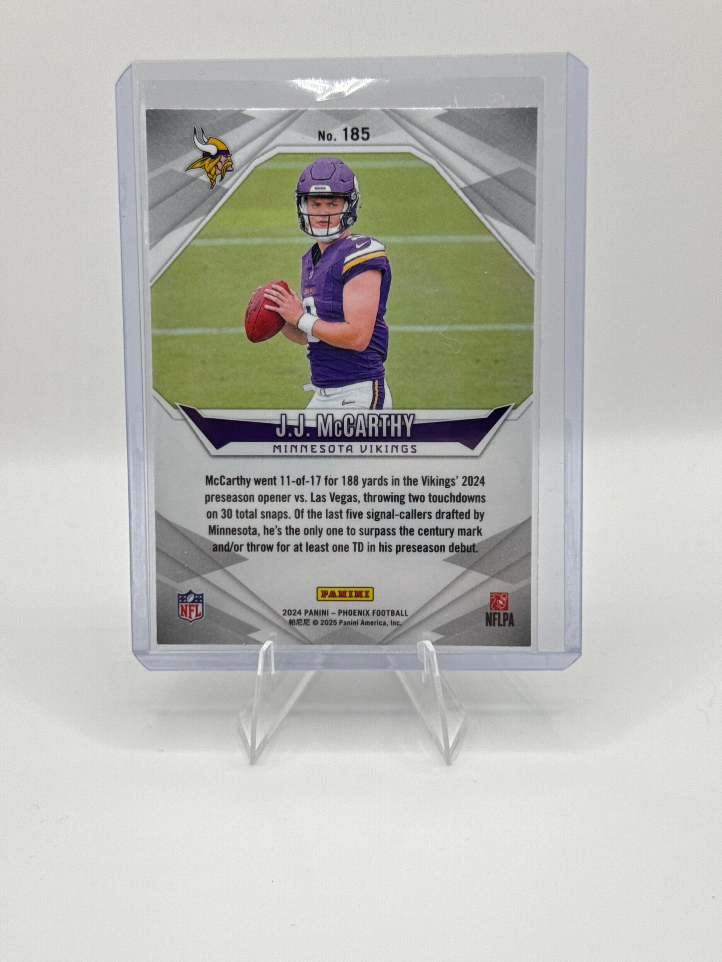 J.J. McCarthy (Rookie) #185