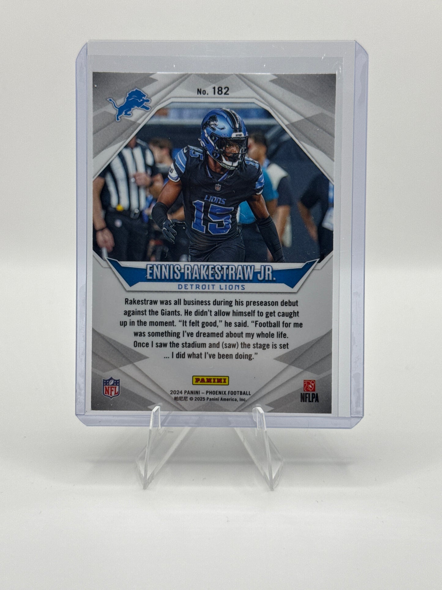 Ennis Rakestraw (Rookie) #182 Lazer