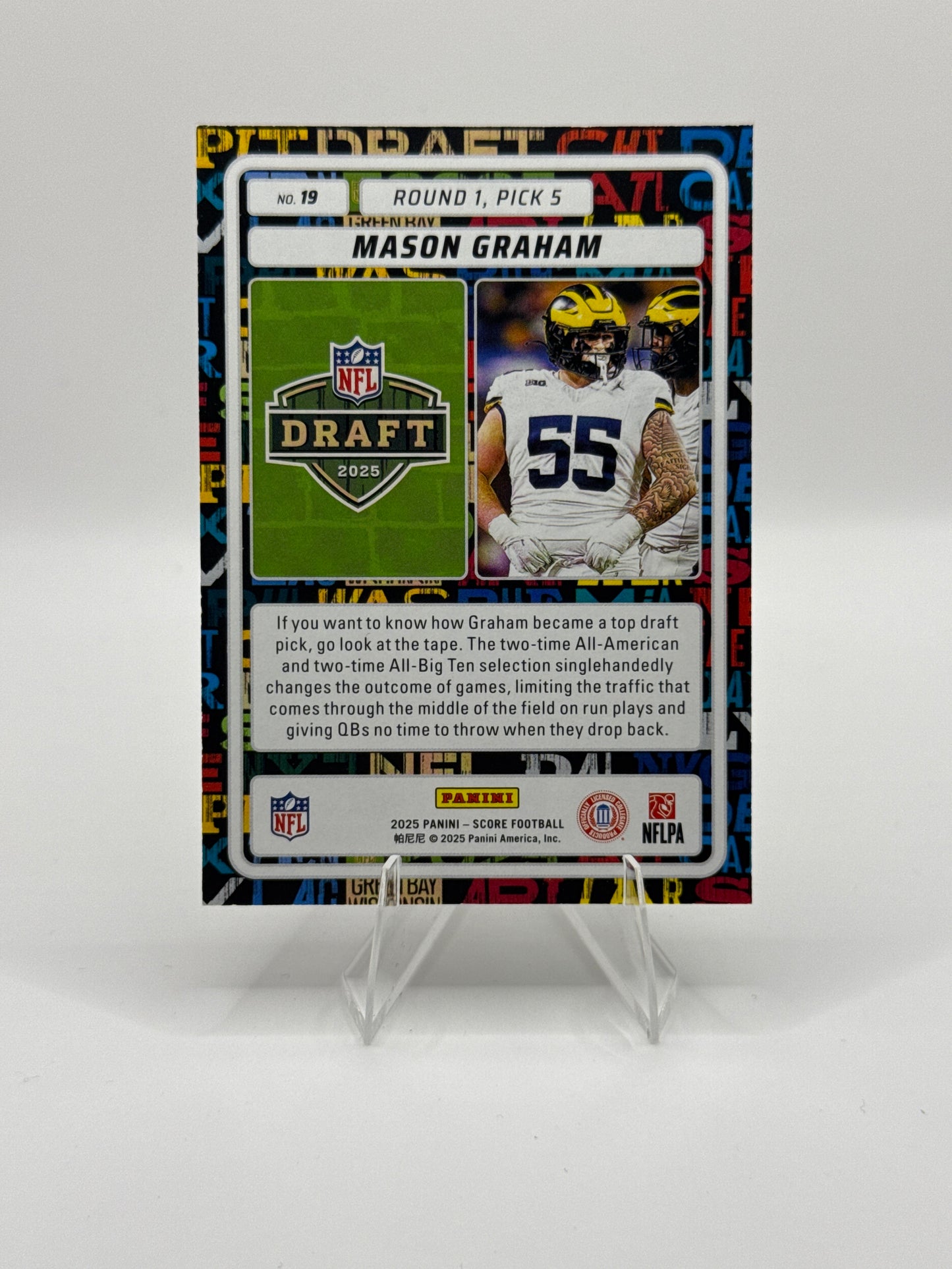 Mason Graham (Rookie) #19 NFL Draft