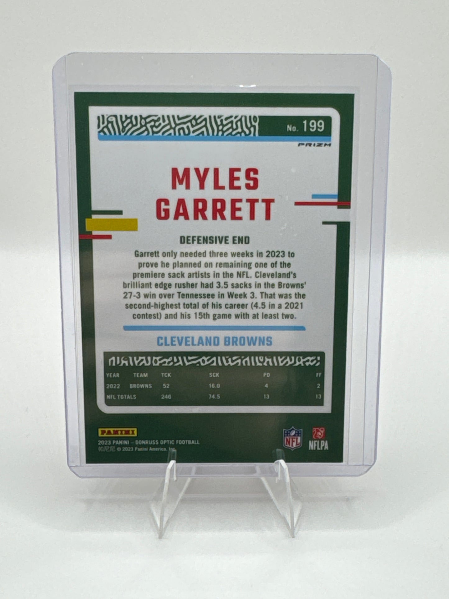 Myles Garrett Red Stars