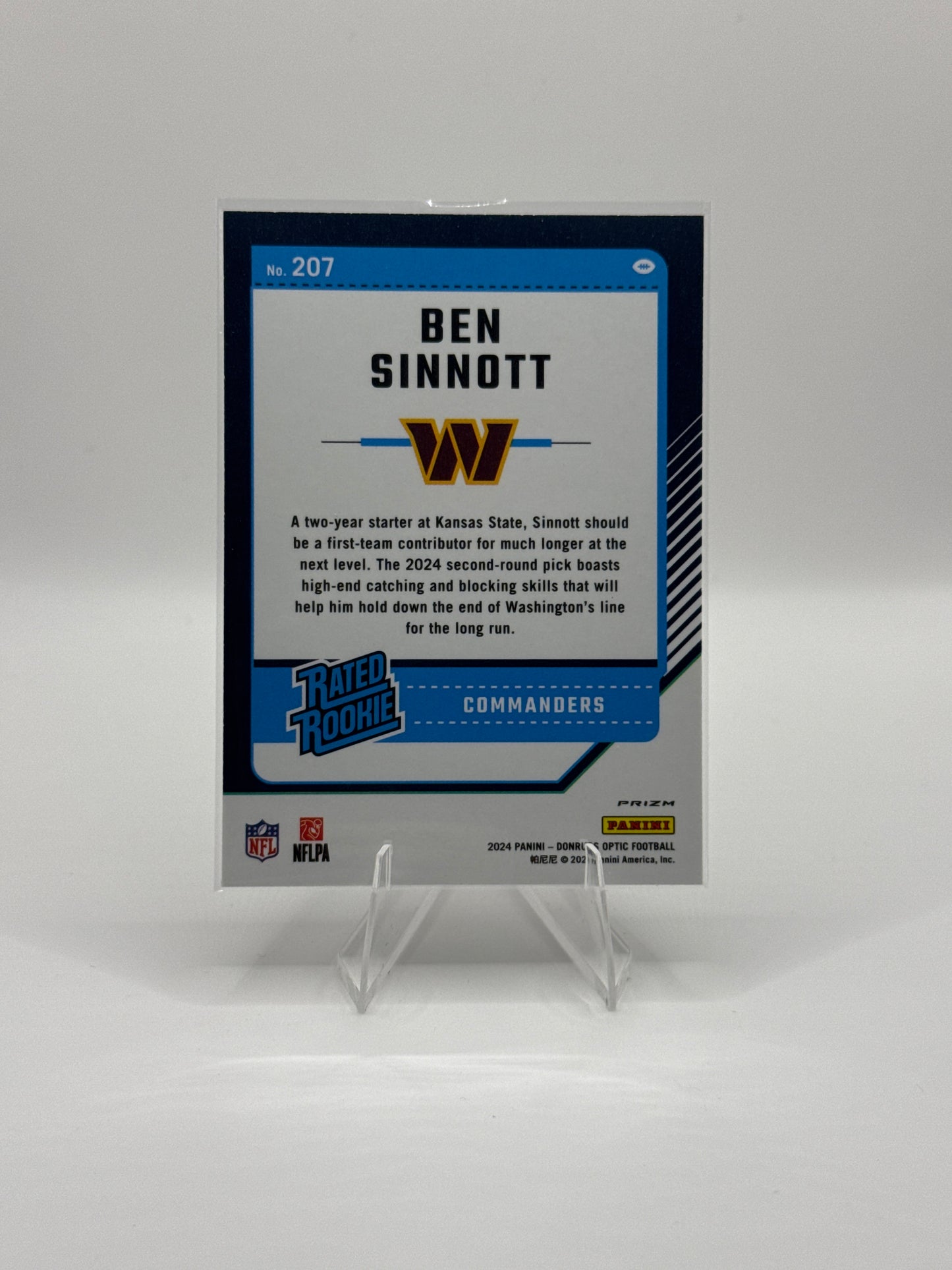 Ben Sinnott Rated Rookie #207 Holo