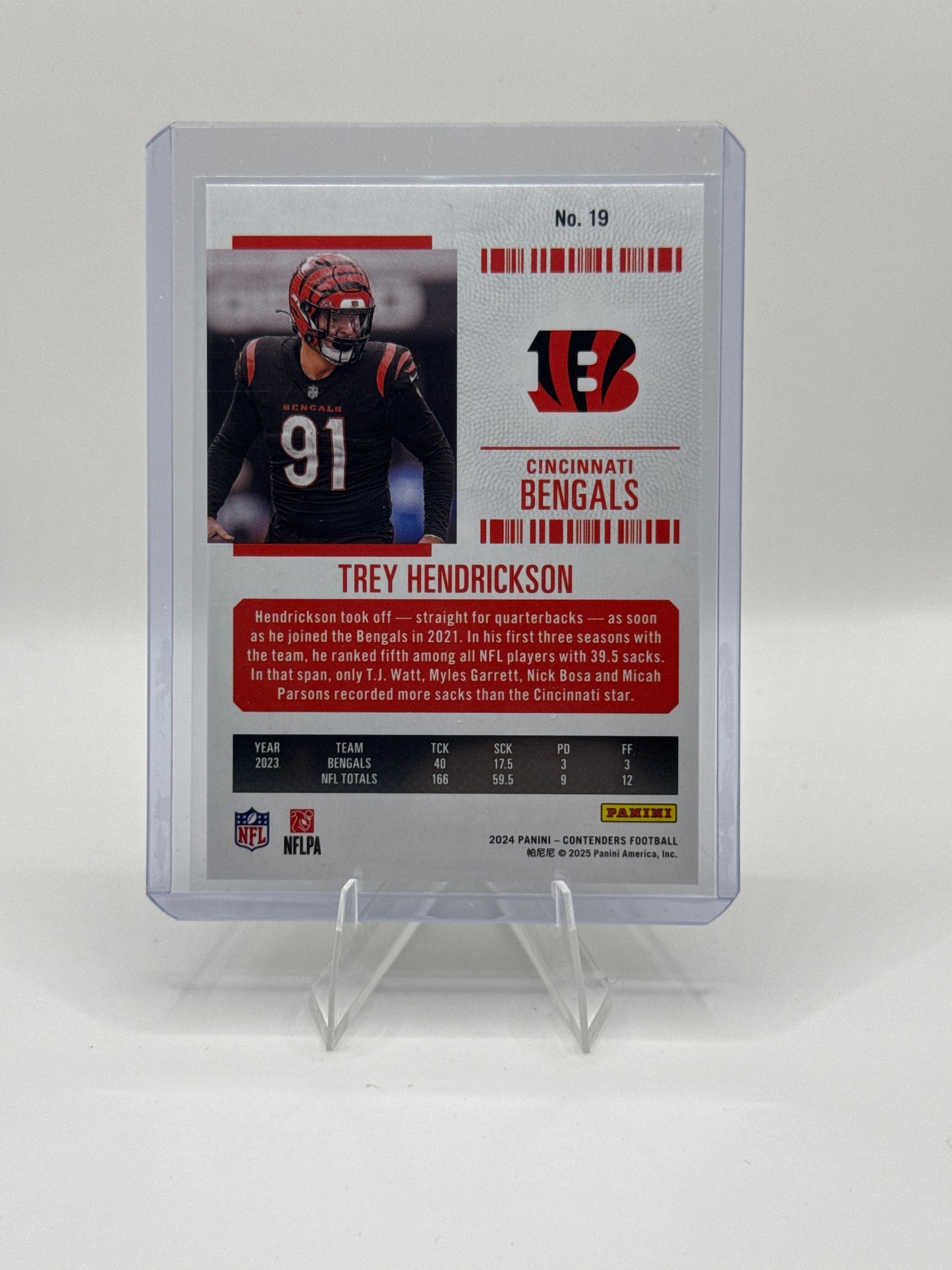 Trey Hendrickson #19 Green Season Ticket