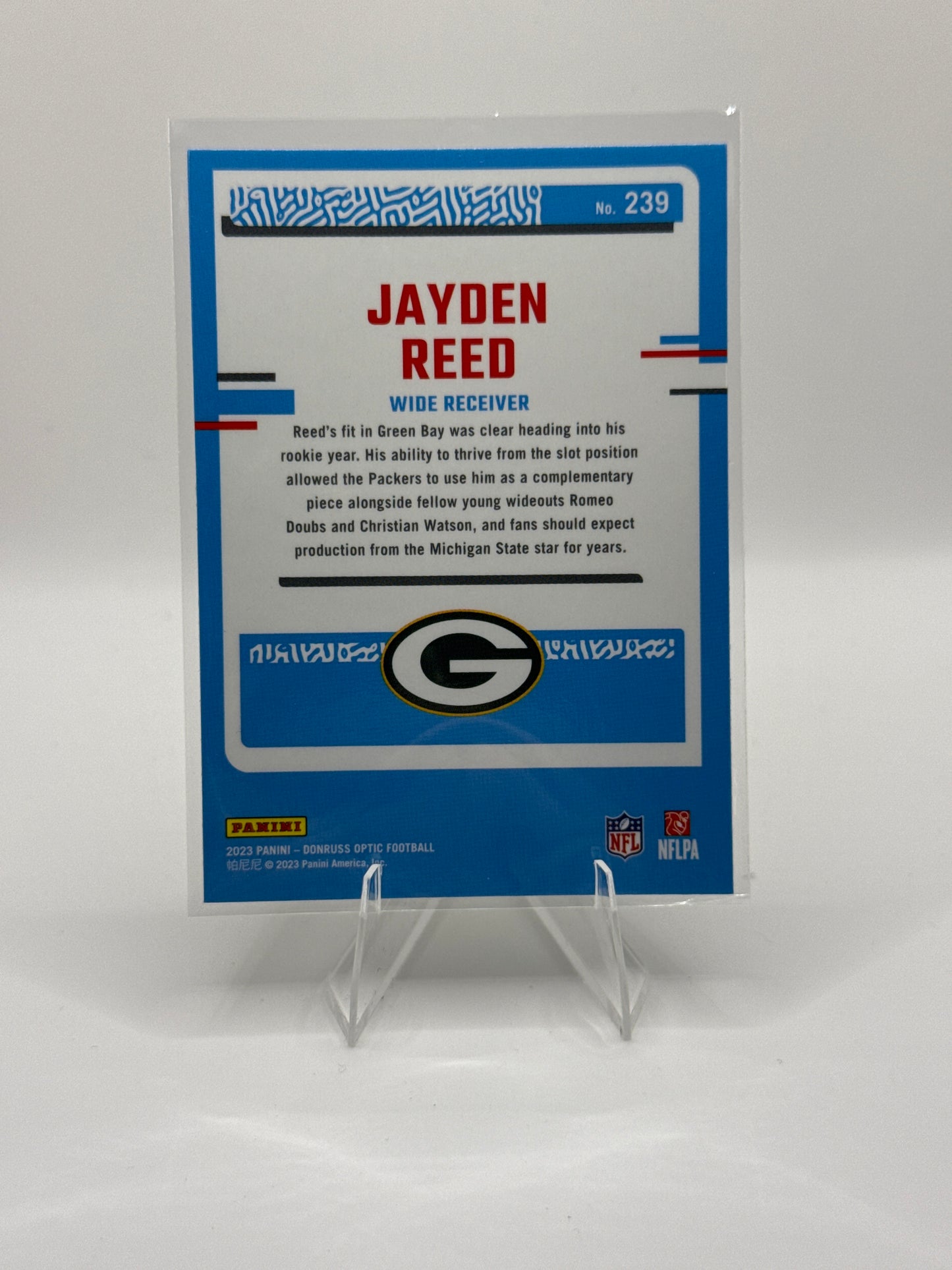 Jayden Reed Rated Rookie #239