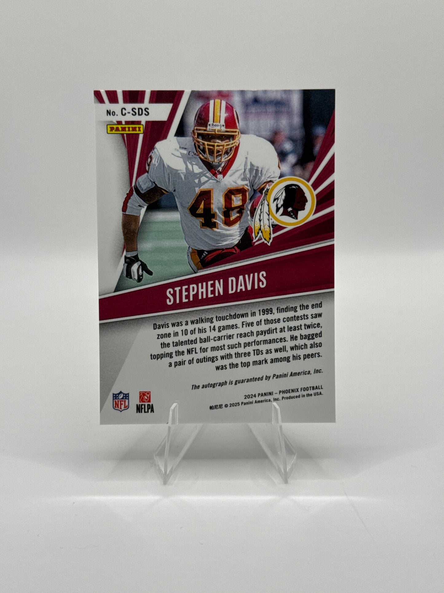 Stephen Davis #C-SDS Calligraphy Pandora Autograph