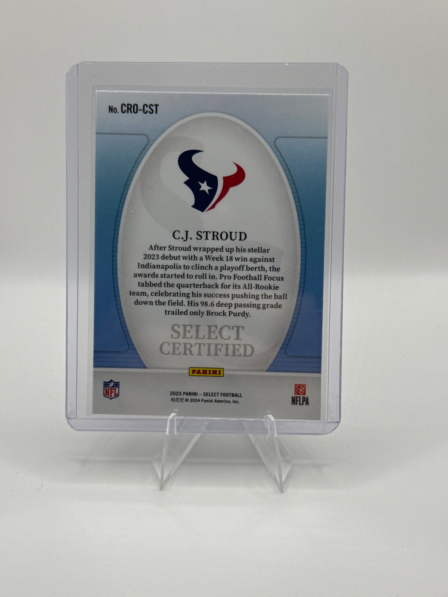 C.J. Stroud (Rookie) #CRO-CST