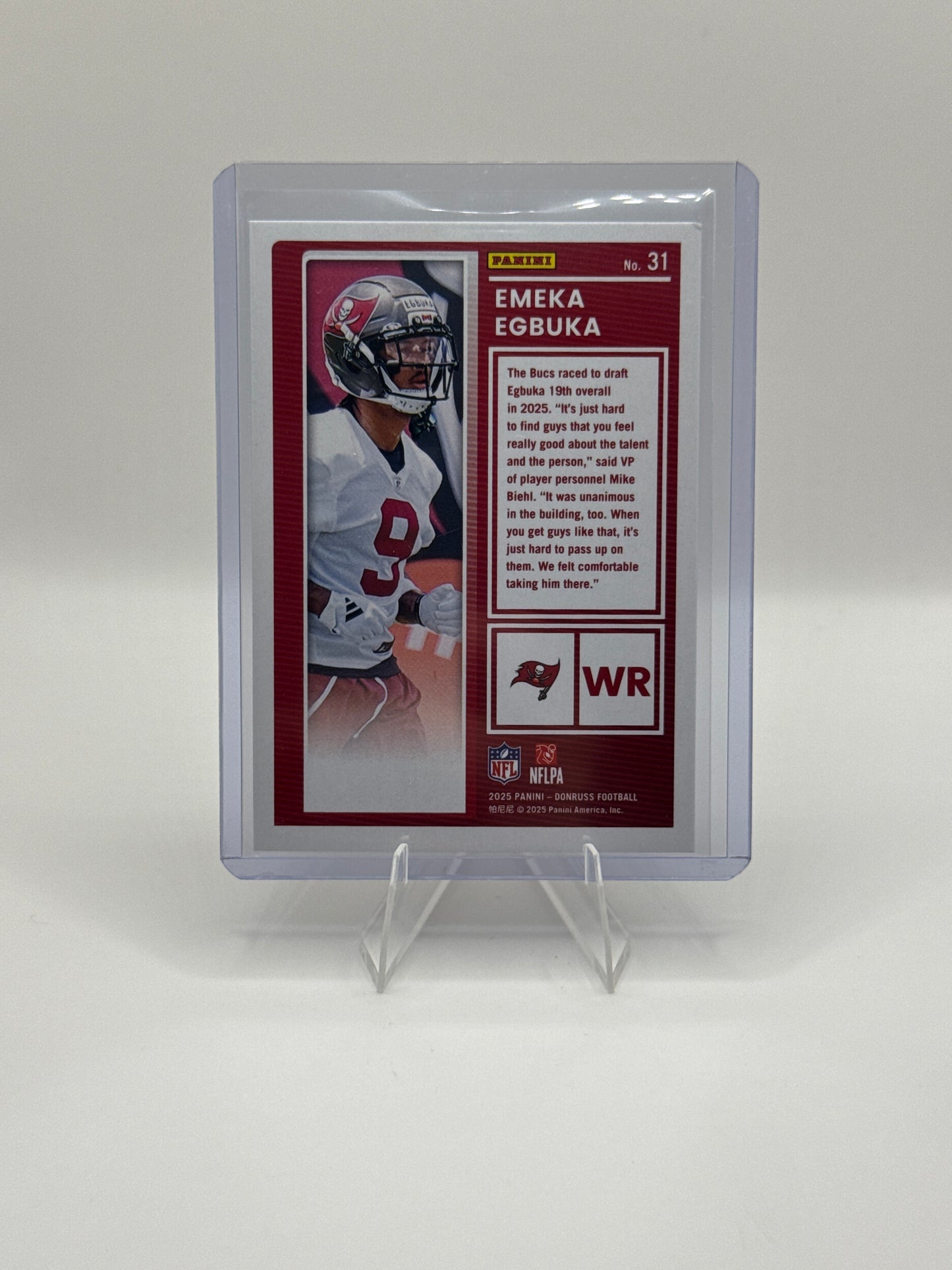 Emeka Egbuka (Rookie) #31 The Rookies 2025 Panini - Donruss Football