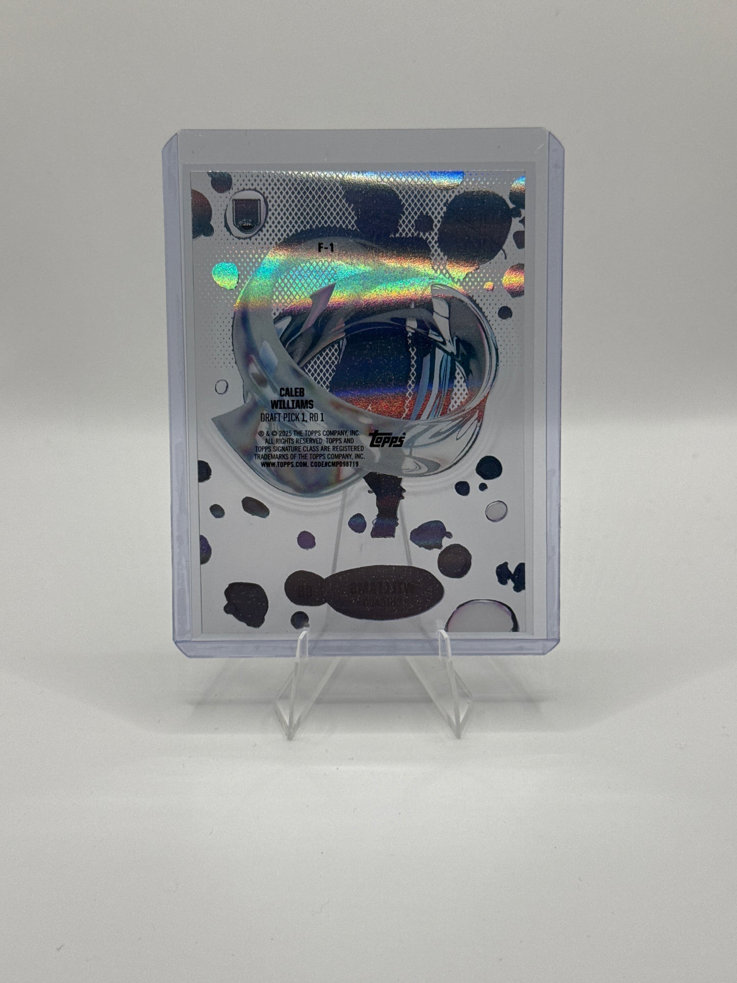 Caleb Williams (Rookie) #F-1 Fluidity