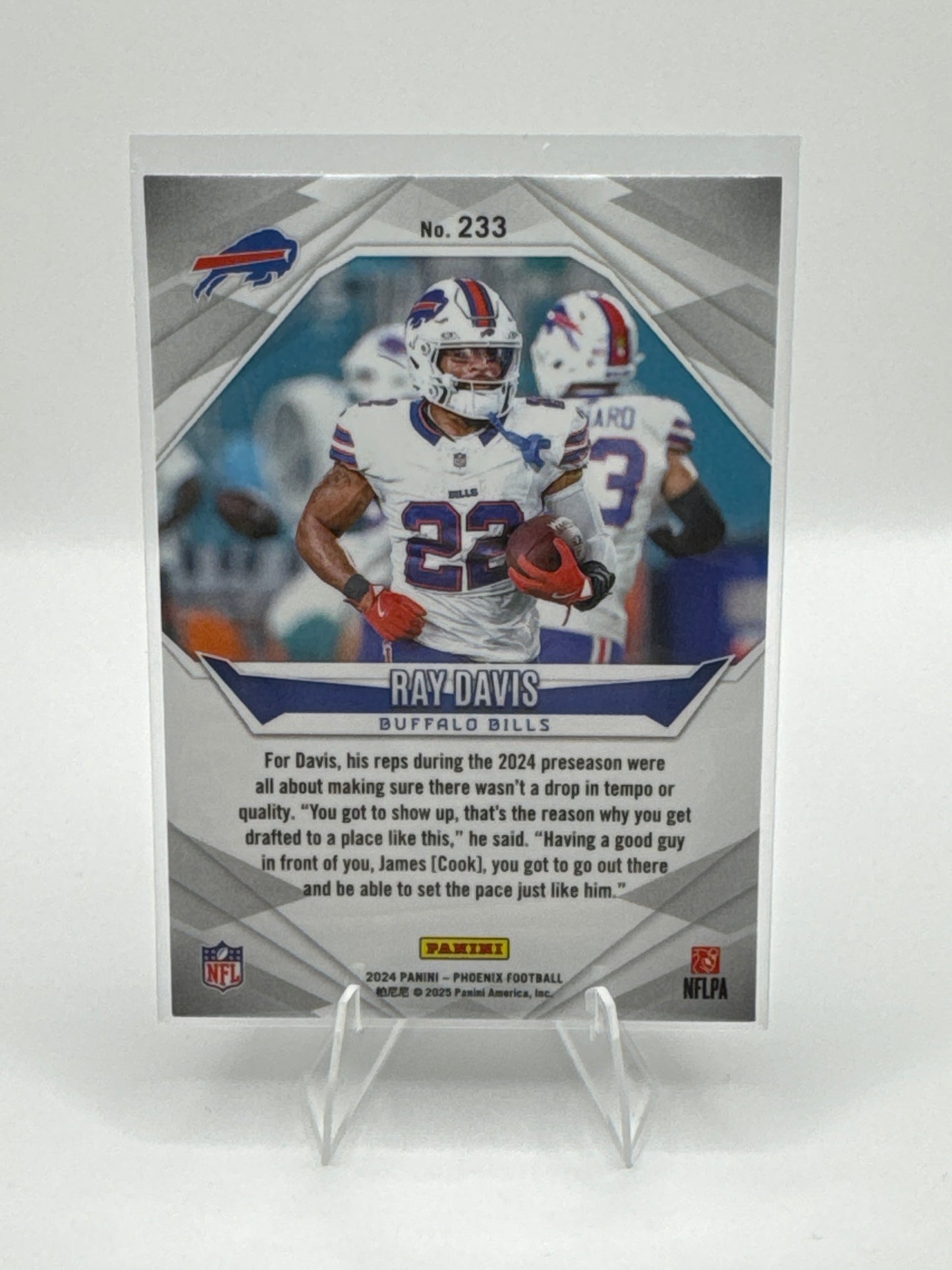 Ray Davis (Rookie) #233 2024 Phoenix