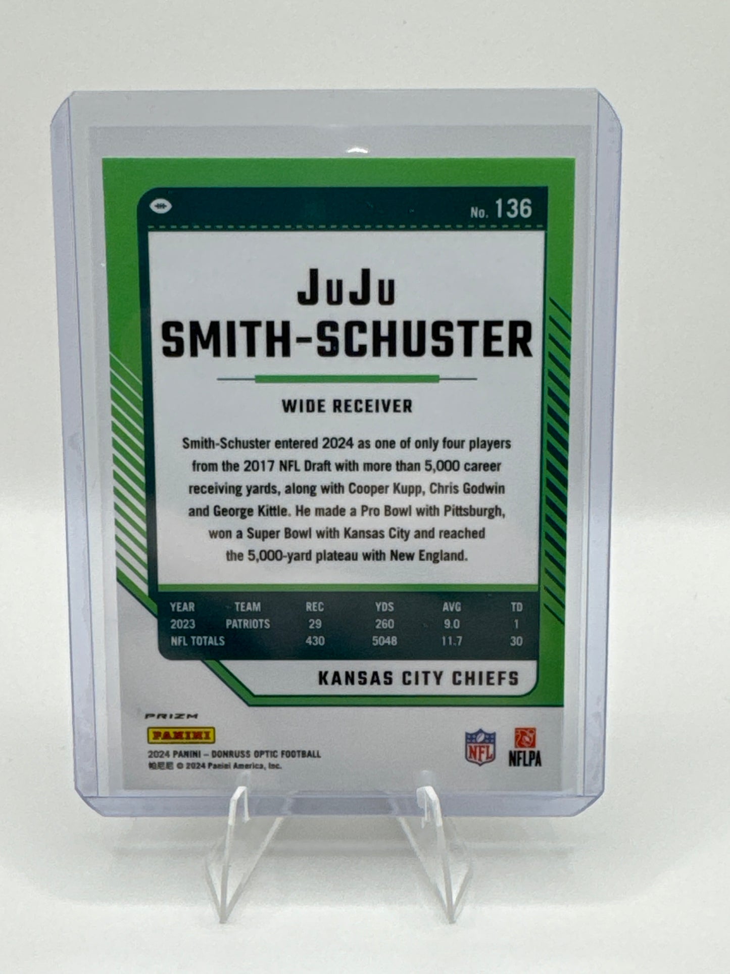 Juju Smith-Schuster #136 Holo