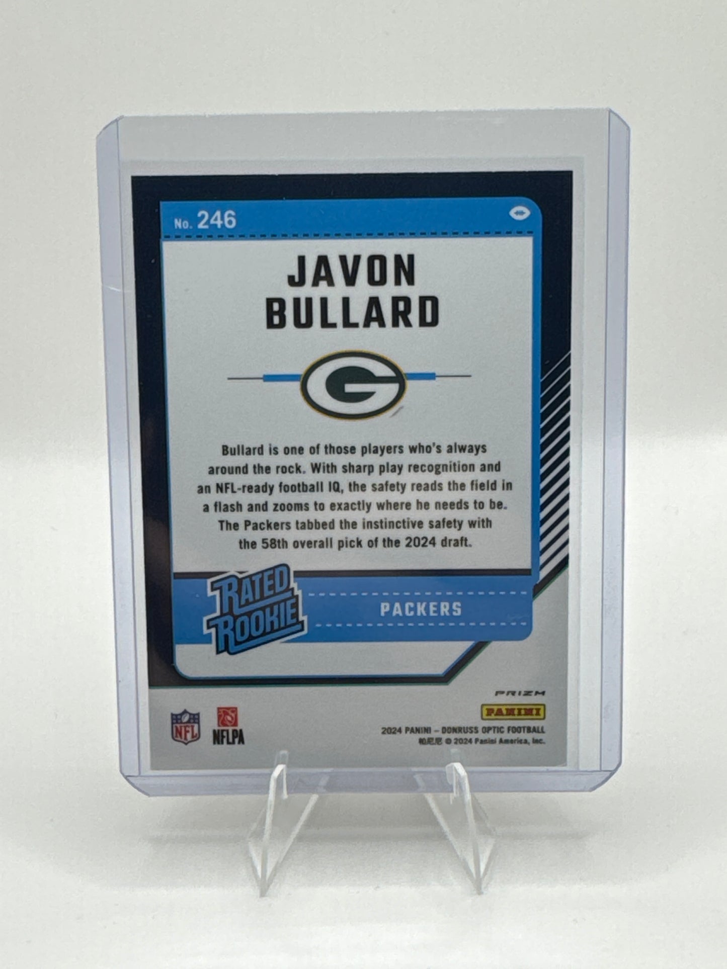 Javon Bullard Rated Rookie #246 Red Mojo