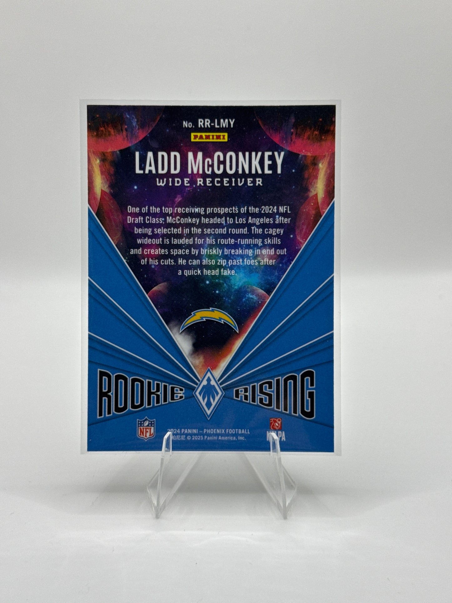Ladd McConkey Rookie Rising #RR-LMY Hyper