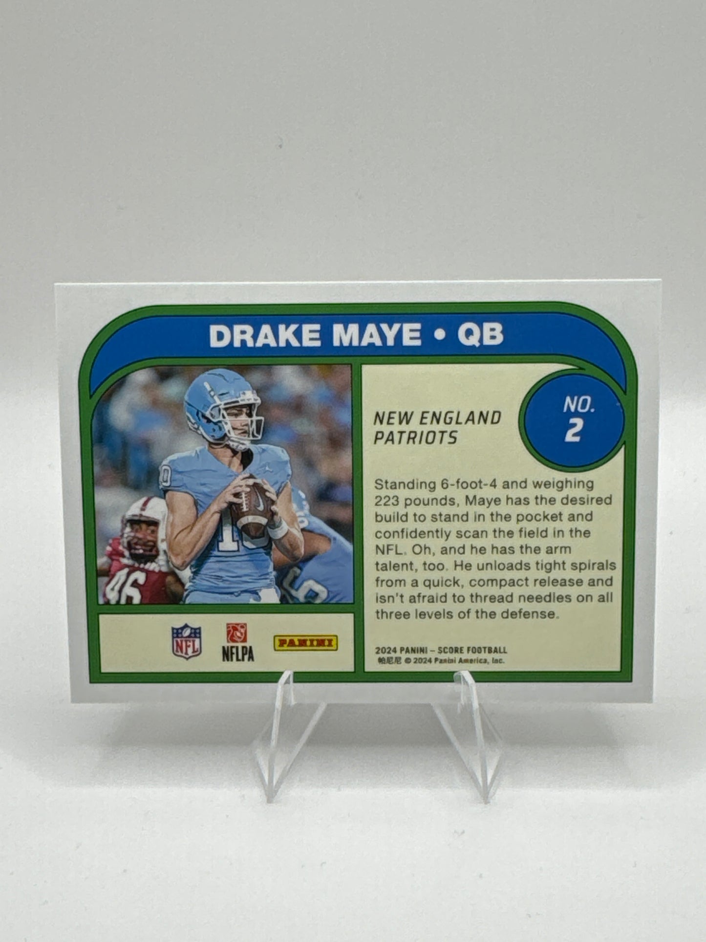 Drake Maye (Rookie) Protential Purple