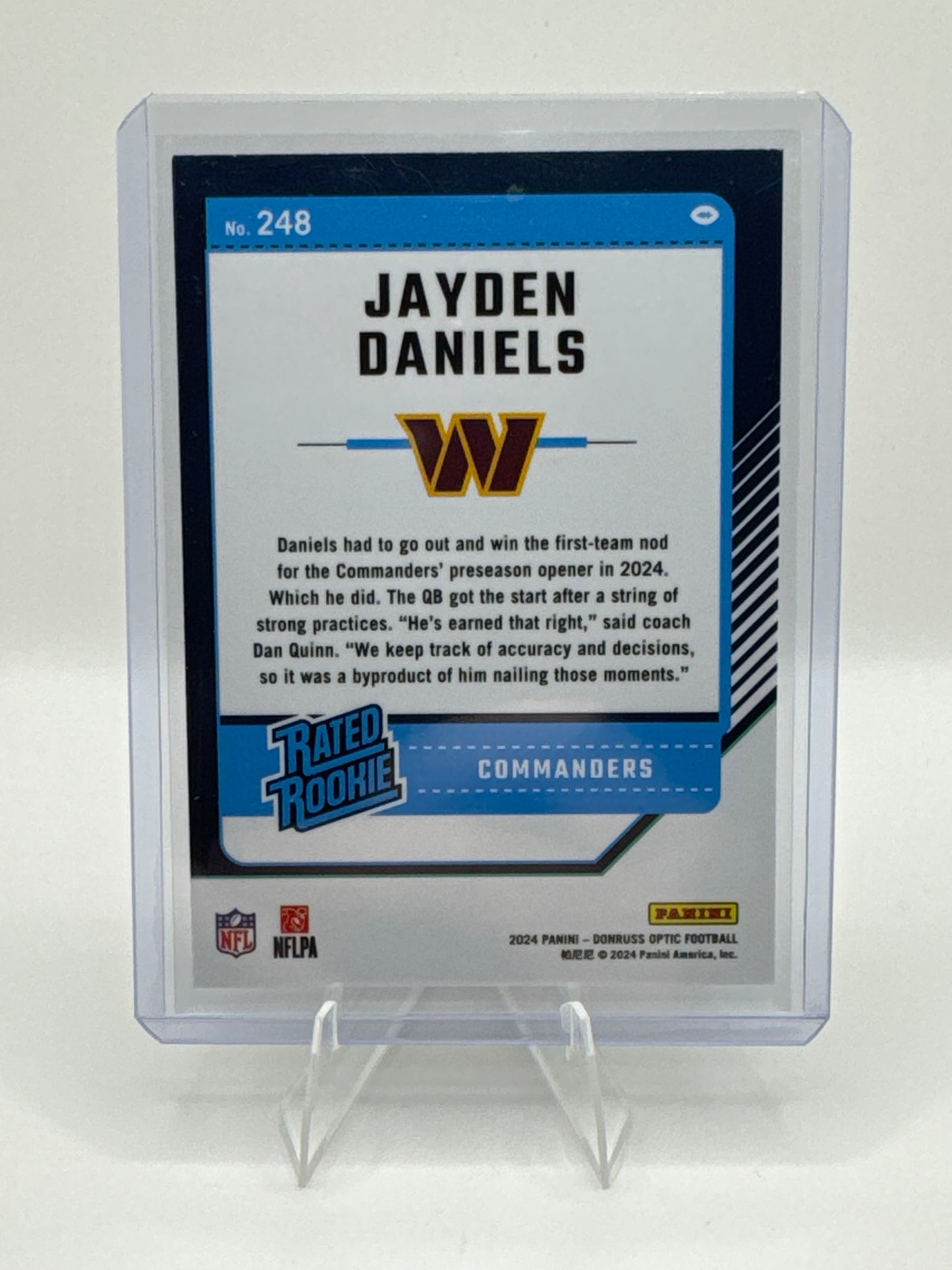 Jayden Daniels Rated Rookie #248