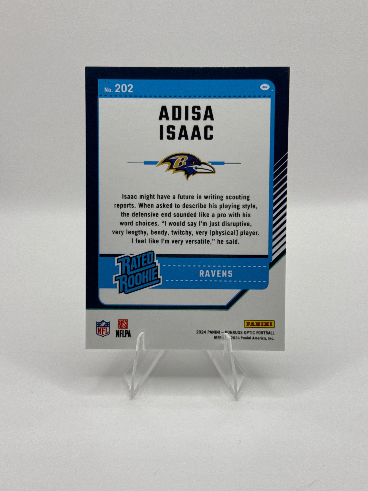 Adisa Isaac Rated Rookie #202