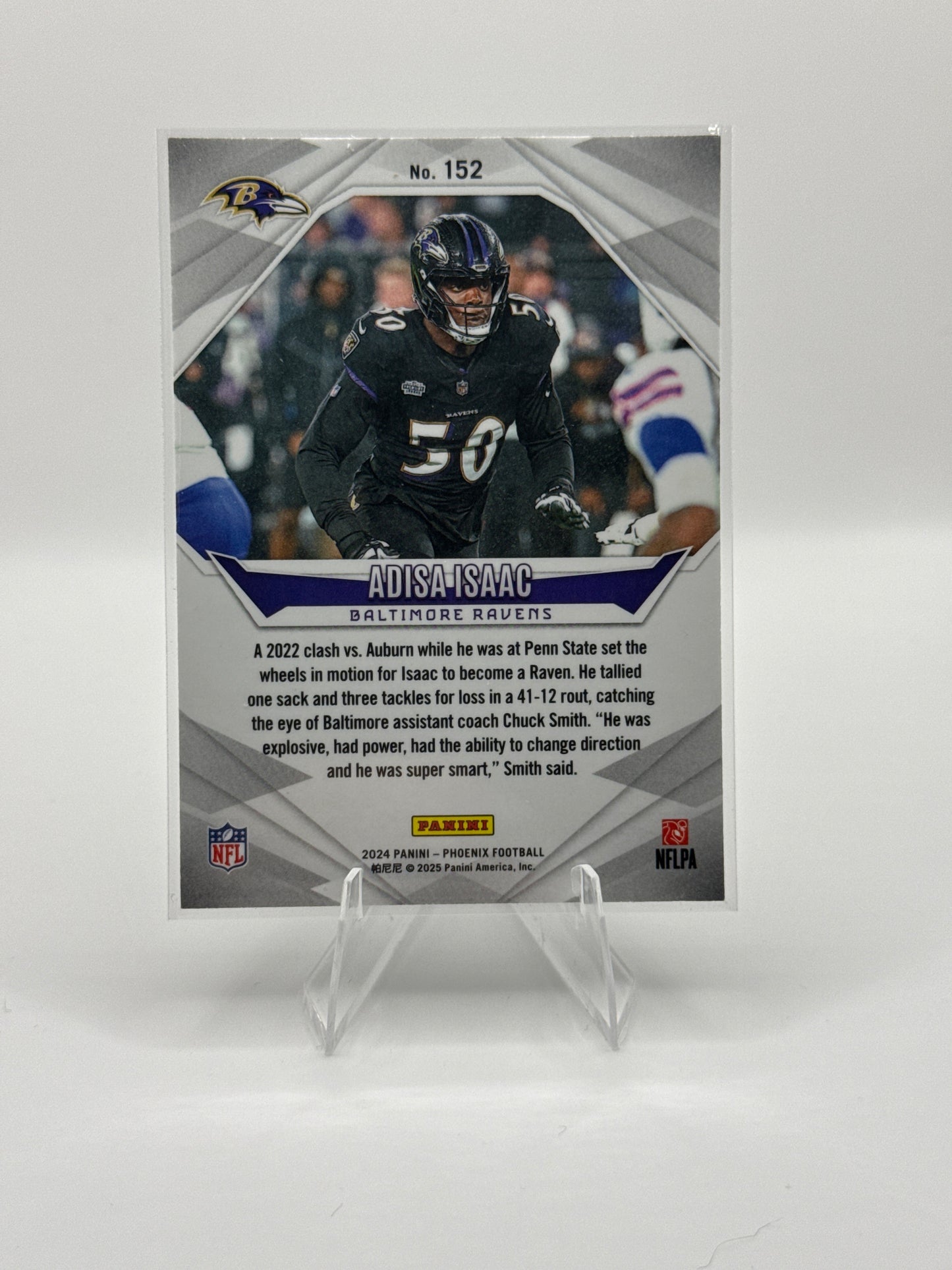 Adisa Isaac (Rookie) #152 Lazer