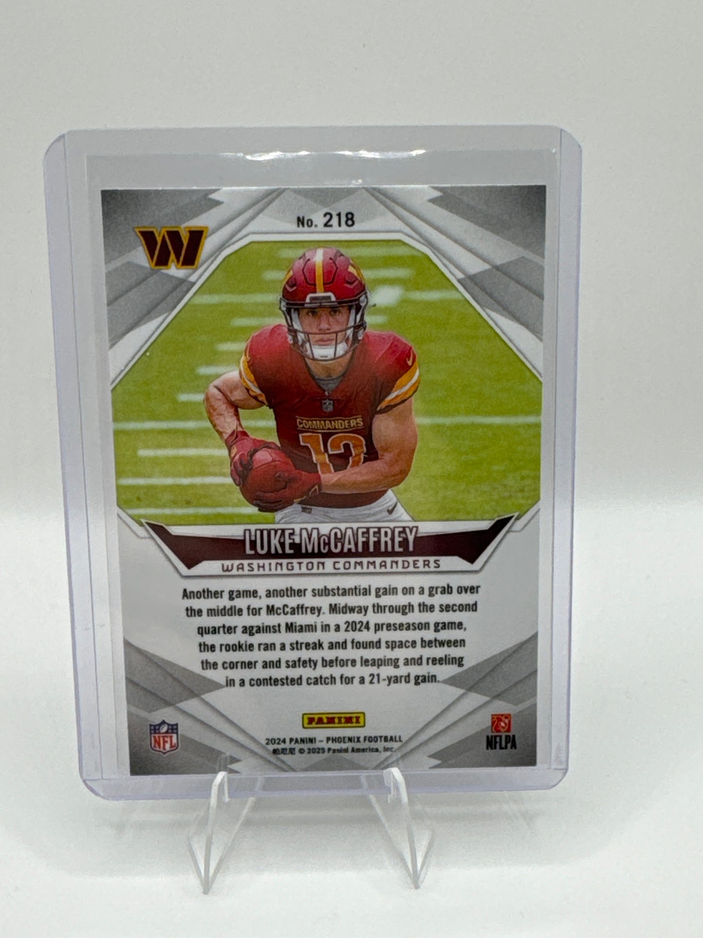 Luke McCaffrey (Rookie) #218